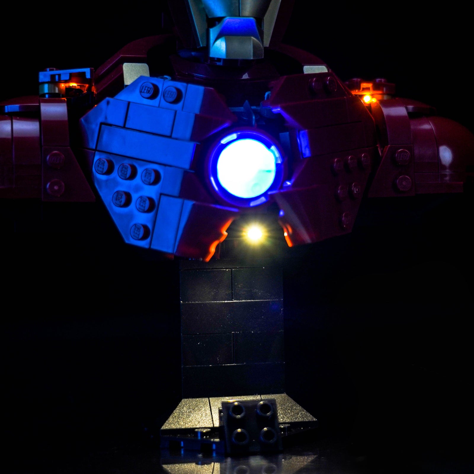 BrickBling Light Kit for LEGO Marvel Iron Man MK4 Bust 76327