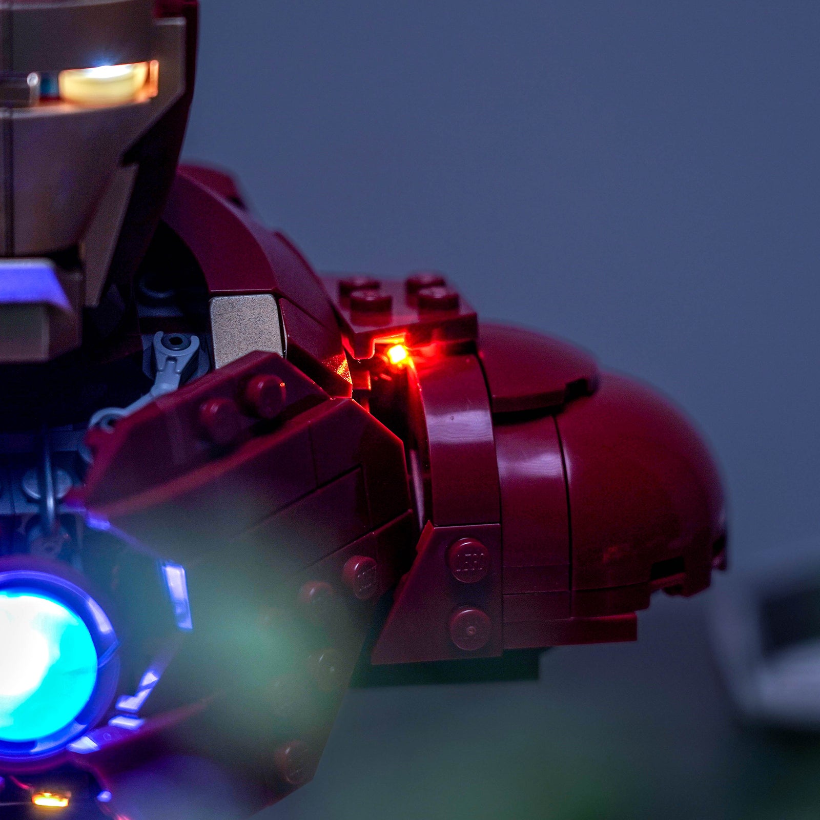 BrickBling Light Kit for LEGO Marvel Iron Man MK4 Bust 76327