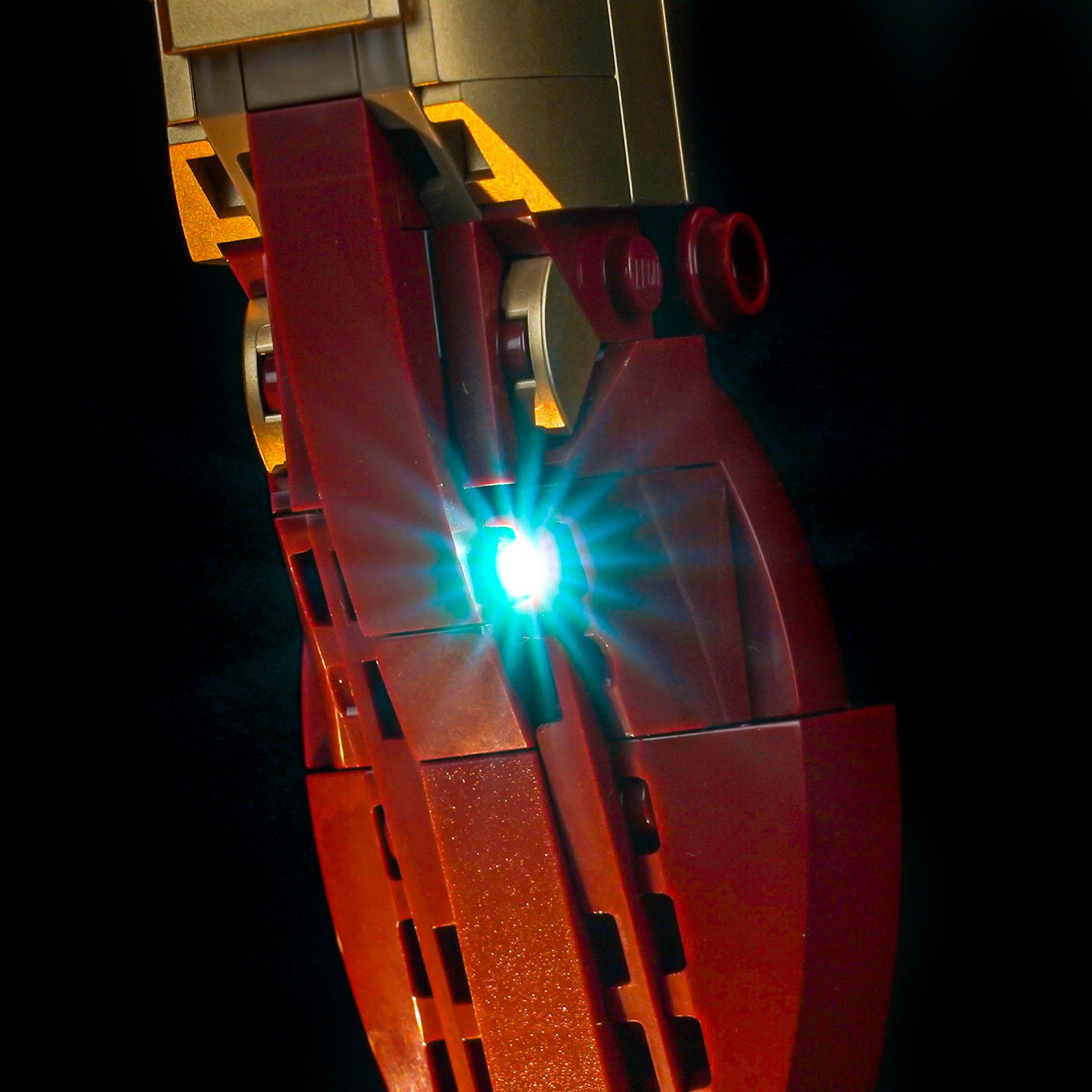 BrickBling Light Kit for LEGO Marvel Iron Man Mark 3 Collectors' Edition 76344