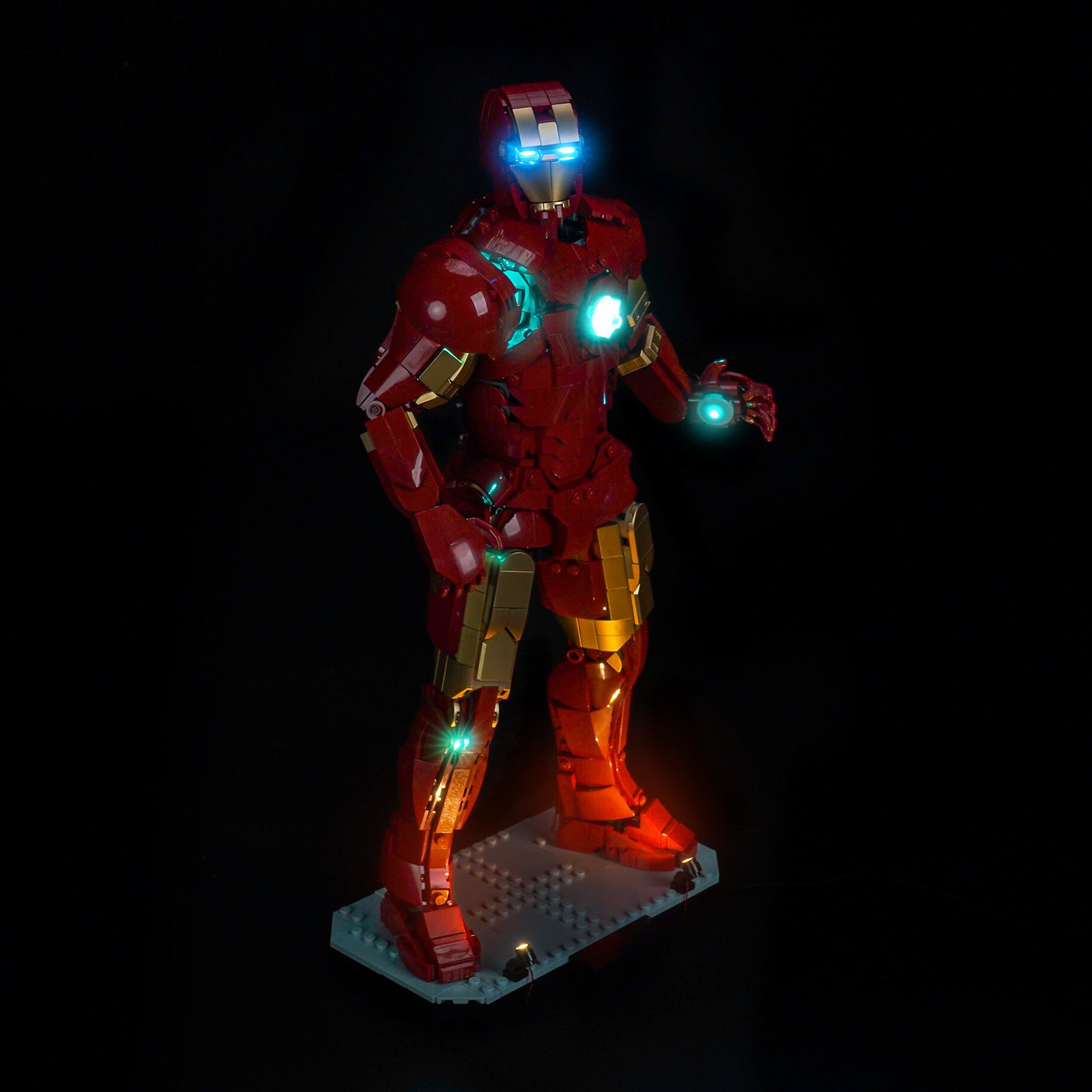 BrickBling Light Kit for LEGO Marvel Iron Man Mark 3 Collectors' Edition 76344