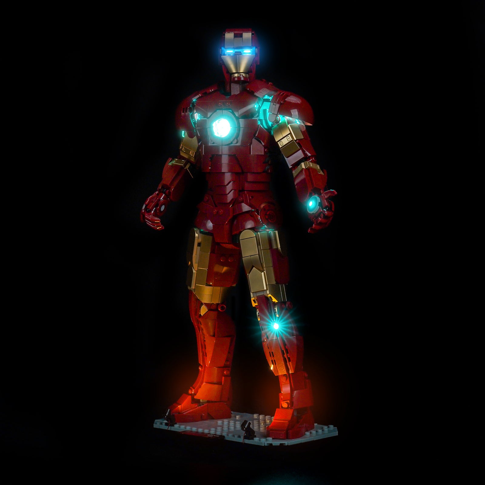 BrickBling Light Kit for LEGO Marvel Iron Man Mark 3 Collectors' Edition 76344