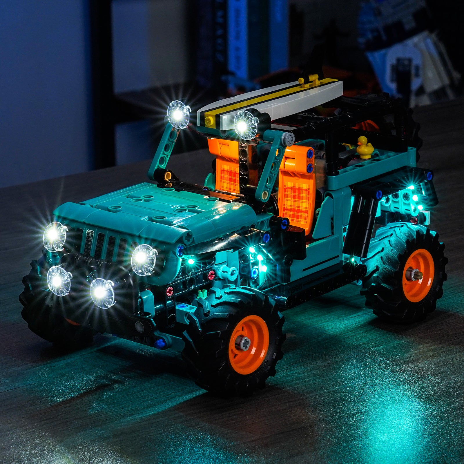 BrickBling Light Kit for LEGO Technic Jeep® Wrangler Rubicon SUV 42227