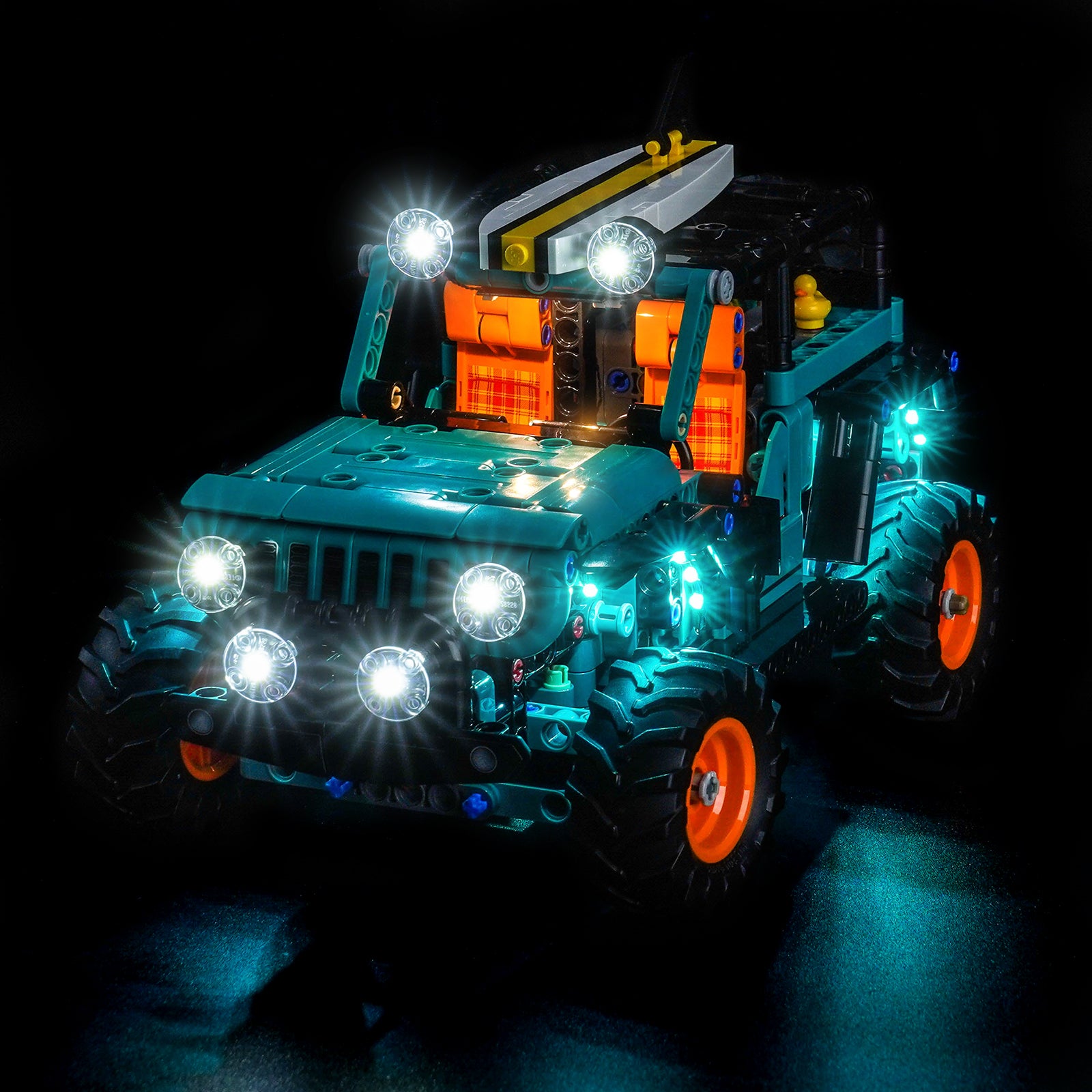 BrickBling Light Kit for LEGO Technic Jeep® Wrangler Rubicon SUV 42227