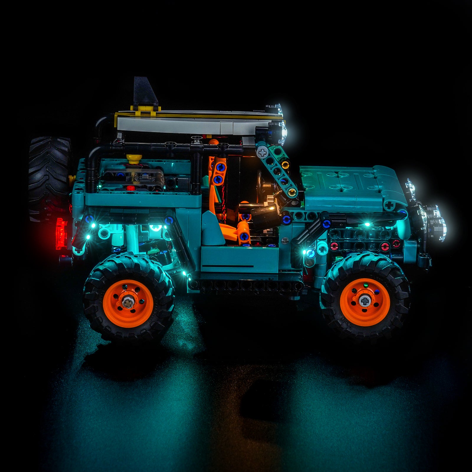 BrickBling Light Kit for LEGO Technic Jeep® Wrangler Rubicon SUV 42227