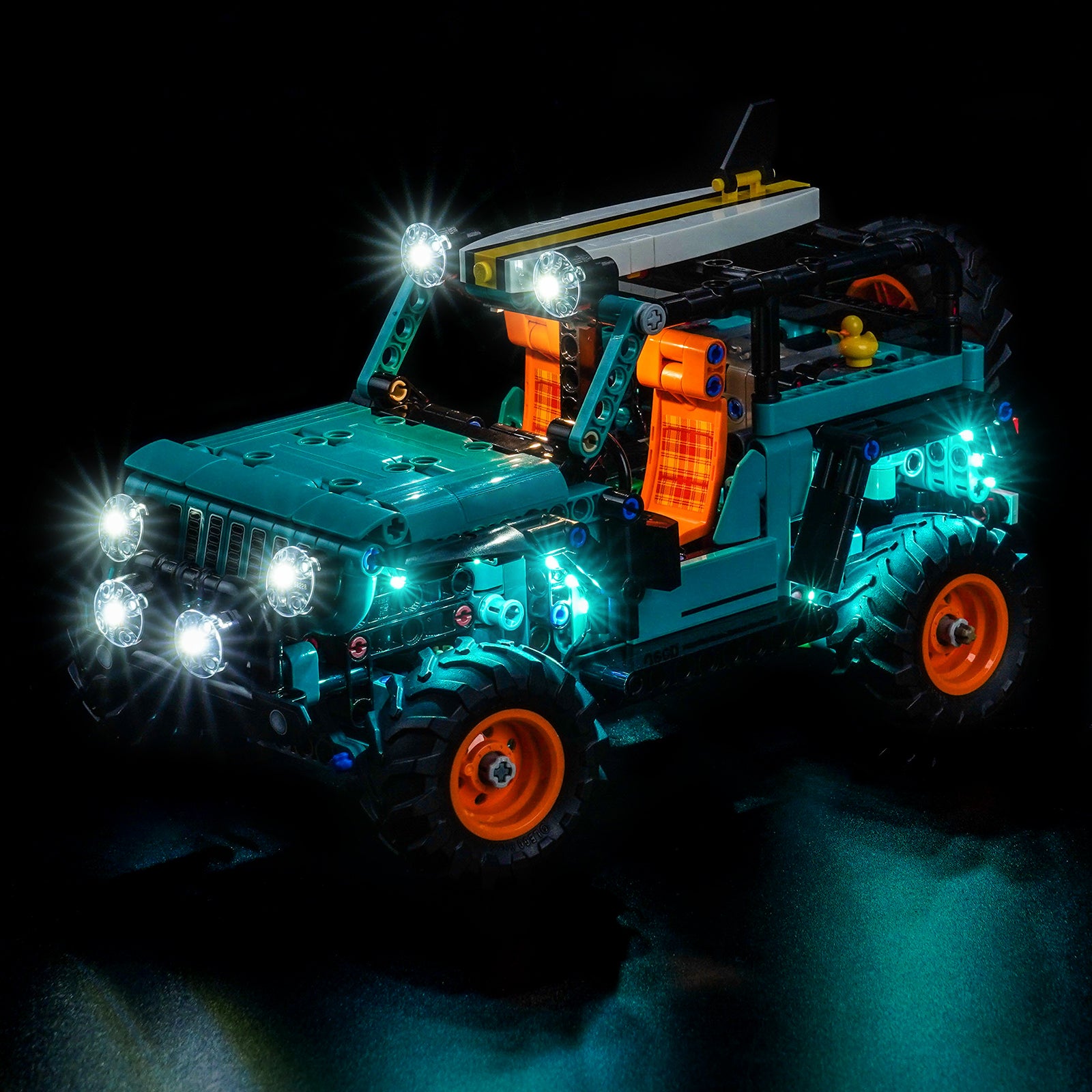 BrickBling Light Kit for LEGO Technic Jeep® Wrangler Rubicon SUV 42227
