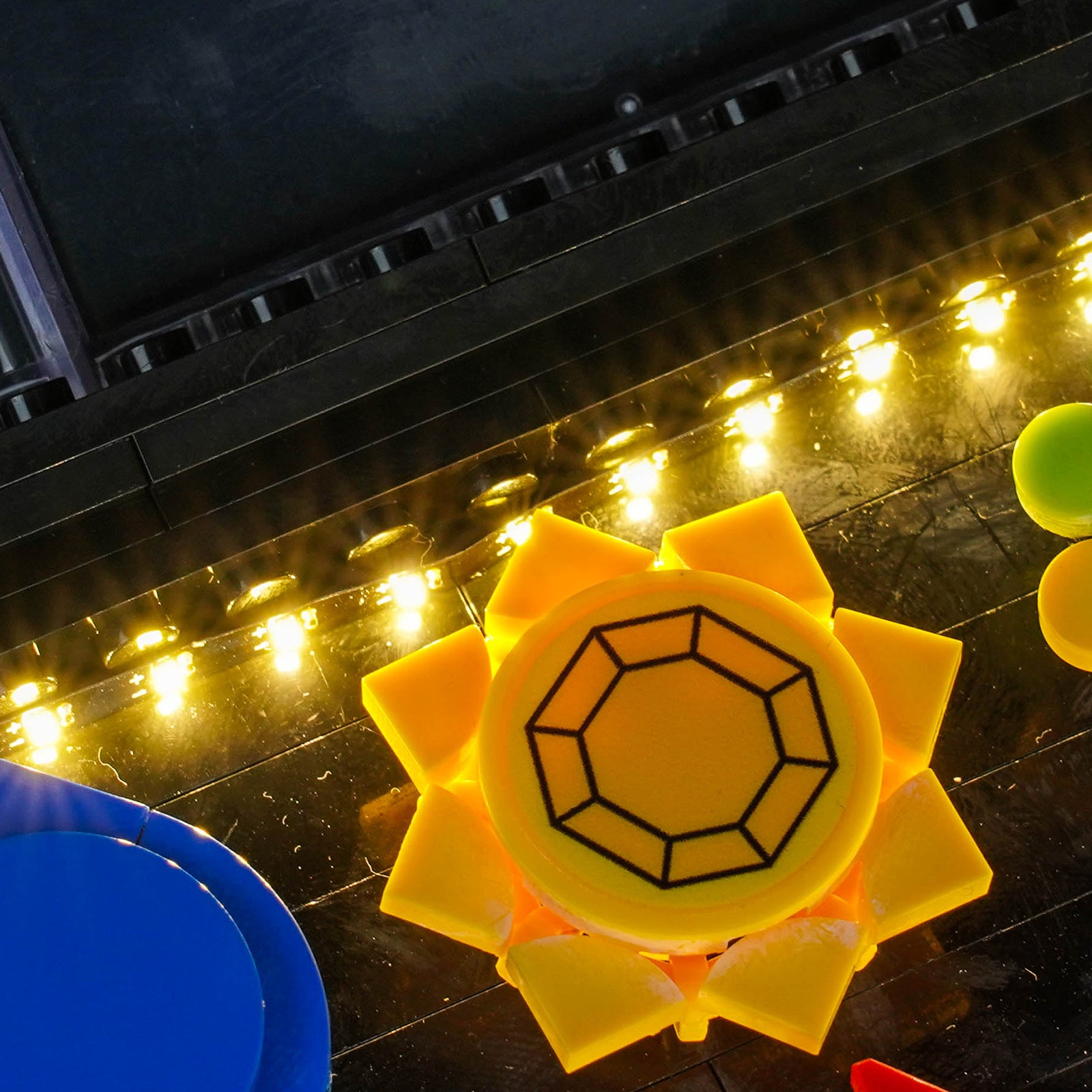 LED Light Kit for LEGO Pokémon Kanto Region Badge Collection 40892