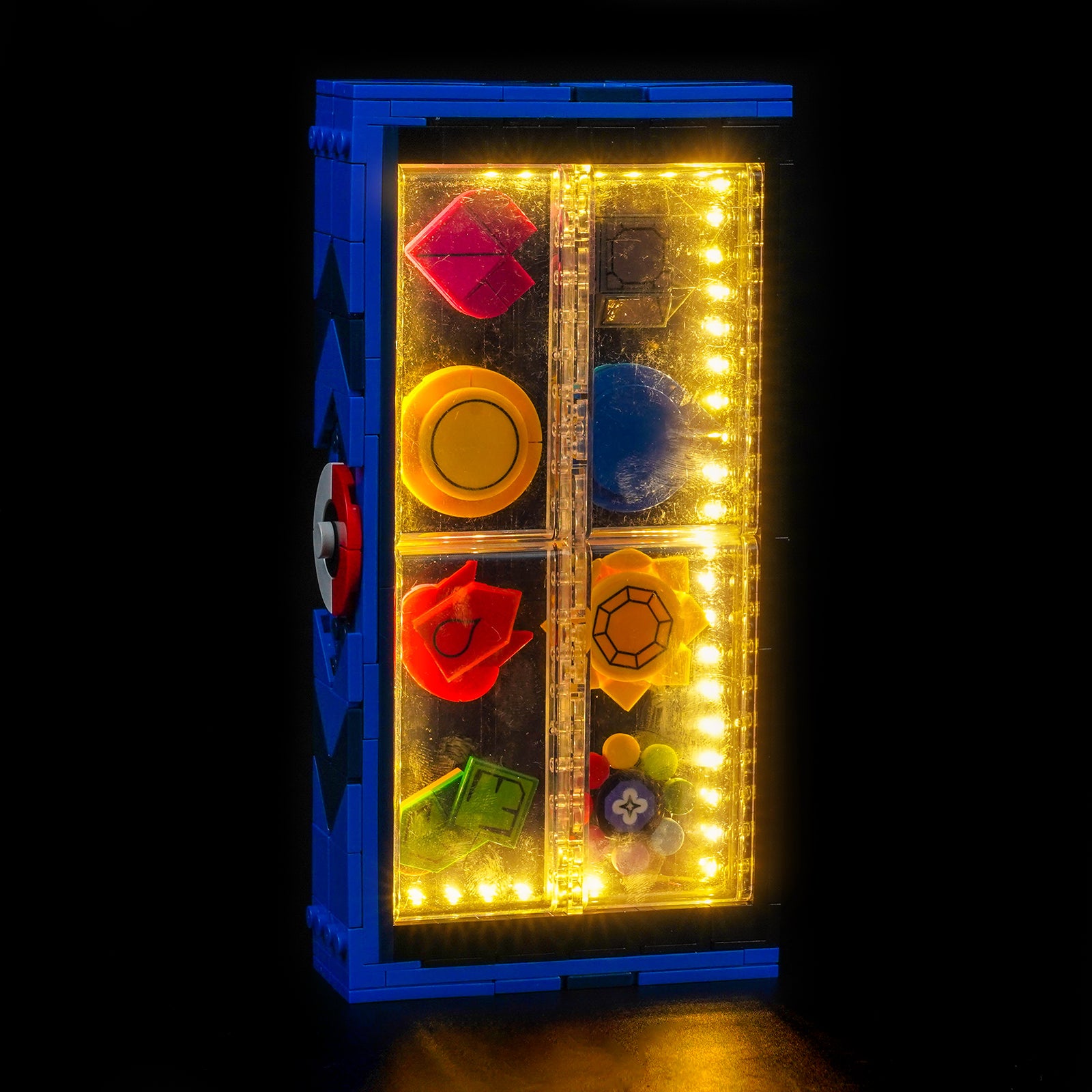 LED Light Kit for LEGO Pokémon Kanto Region Badge Collection 40892