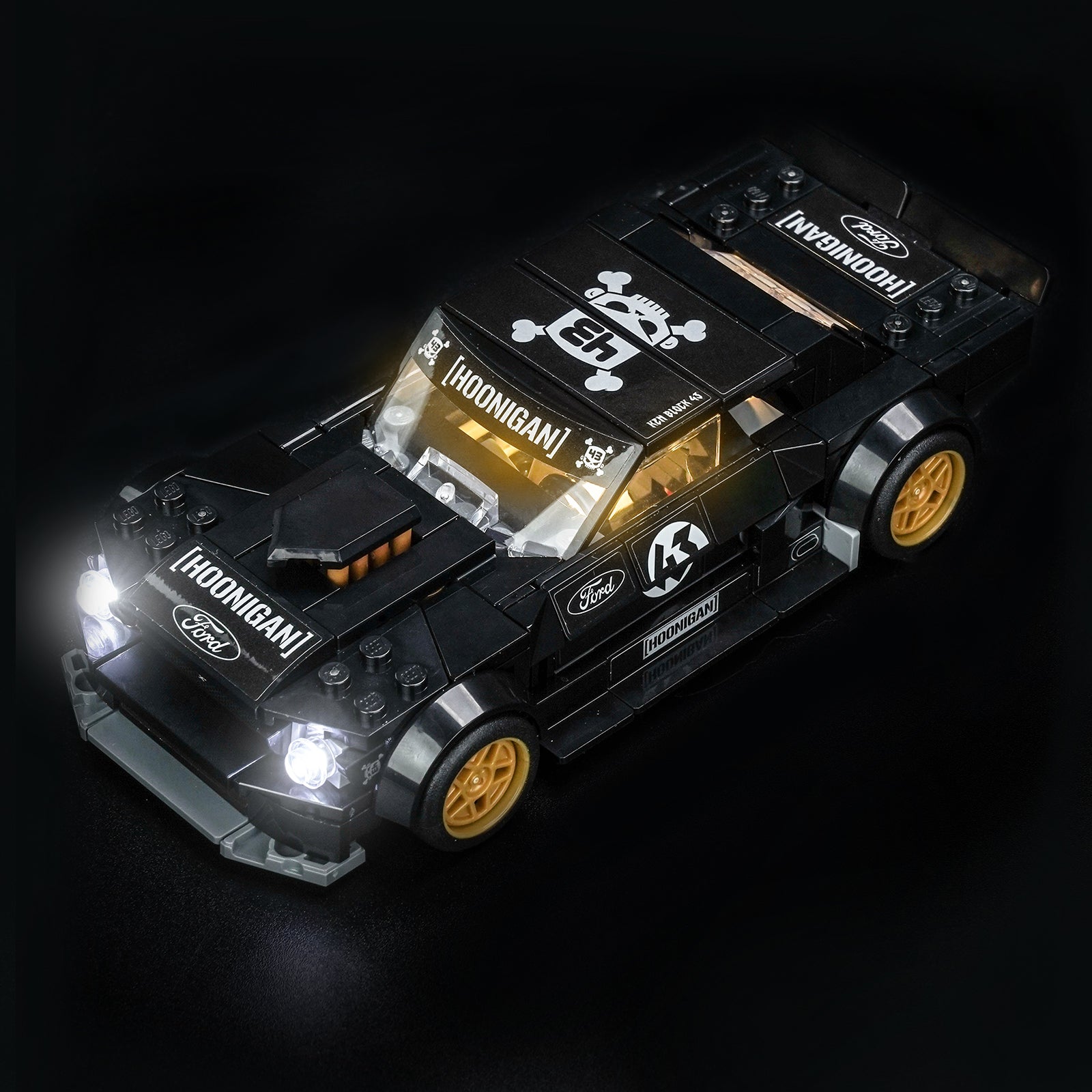 10ムーンライト スポア 'Moonlight' sporeling LED Light Kit for LEGO Ken Block's '65 Ford Mustang Hoonicorn V1 77262