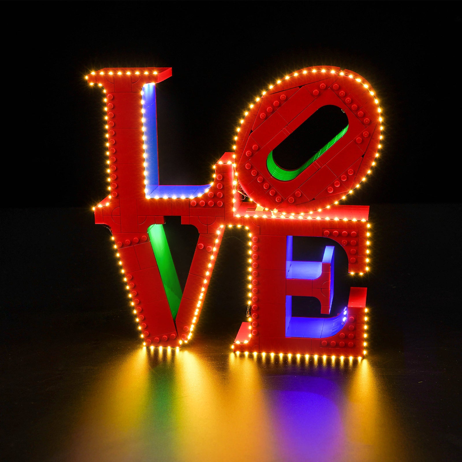 BrickBling Light Kit for LEGO Art LOVE 31214