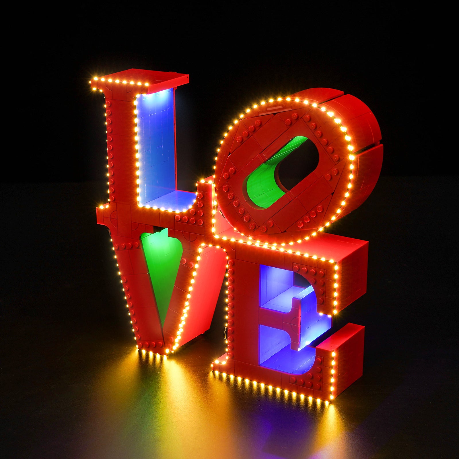 BrickBling Light Kit for LEGO Art LOVE 31214