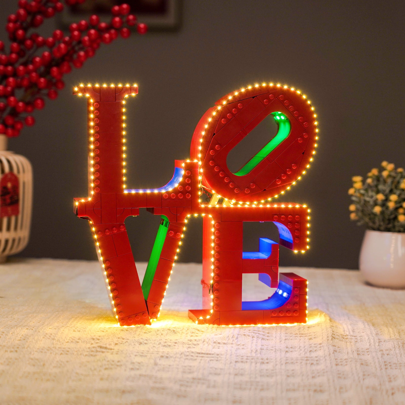 BrickBling Light Kit for LEGO Art LOVE 31214