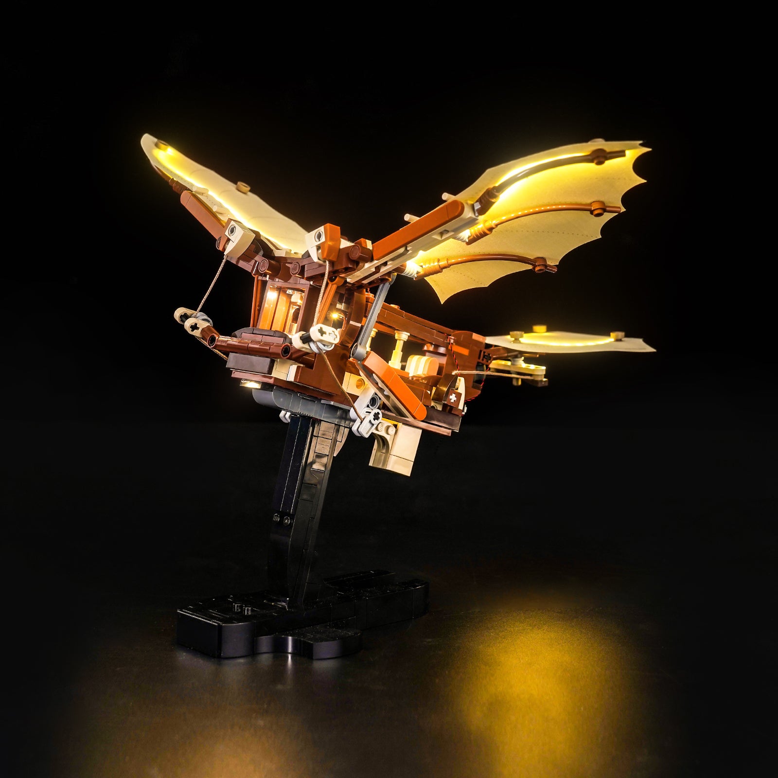 BrickBling Light Kit for LEGO Icons Leonardo da Vinci's Flying Machine 10363