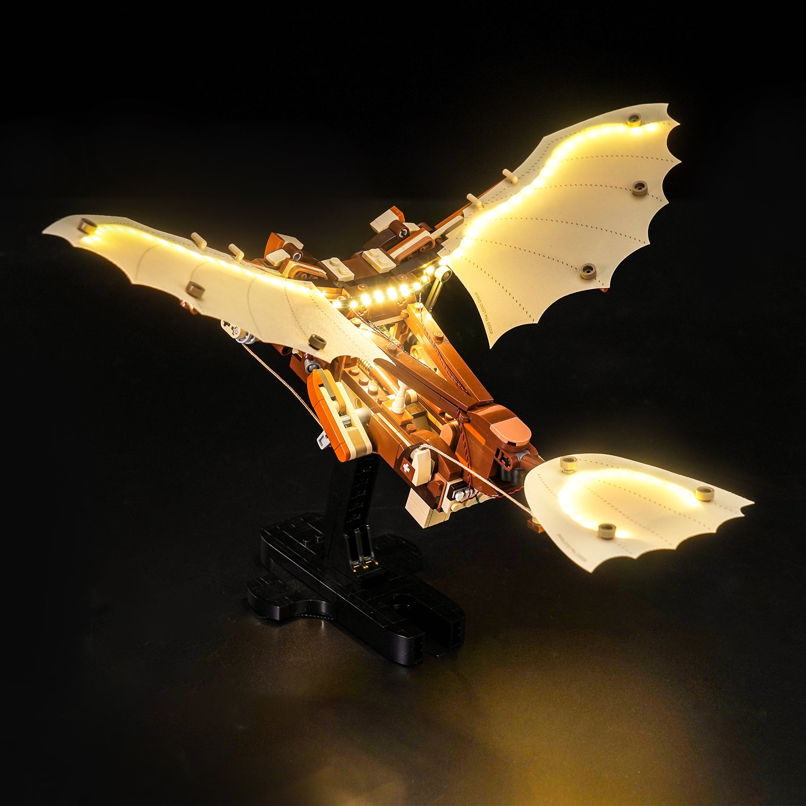 BrickBling Light Kit for LEGO Icons Leonardo da Vinci's Flying Machine 10363