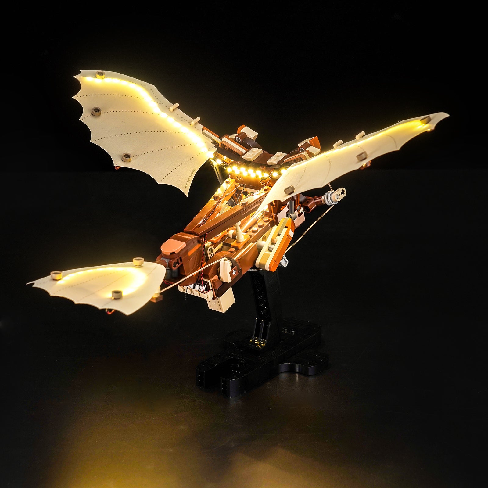 BrickBling Light Kit for LEGO Icons Leonardo da Vinci's Flying Machine 10363