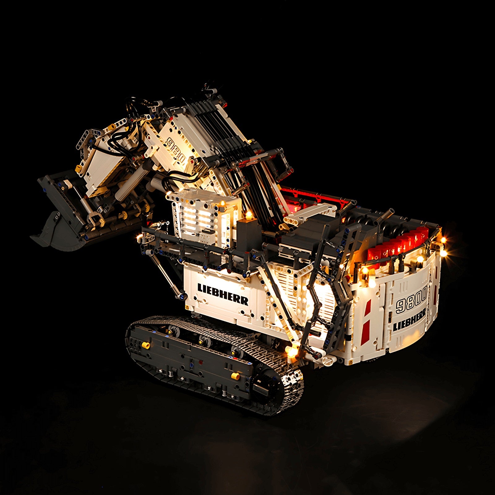 BrickBling Light Kit for LEGO Technic Liebherr R 9800 Excavator 42100