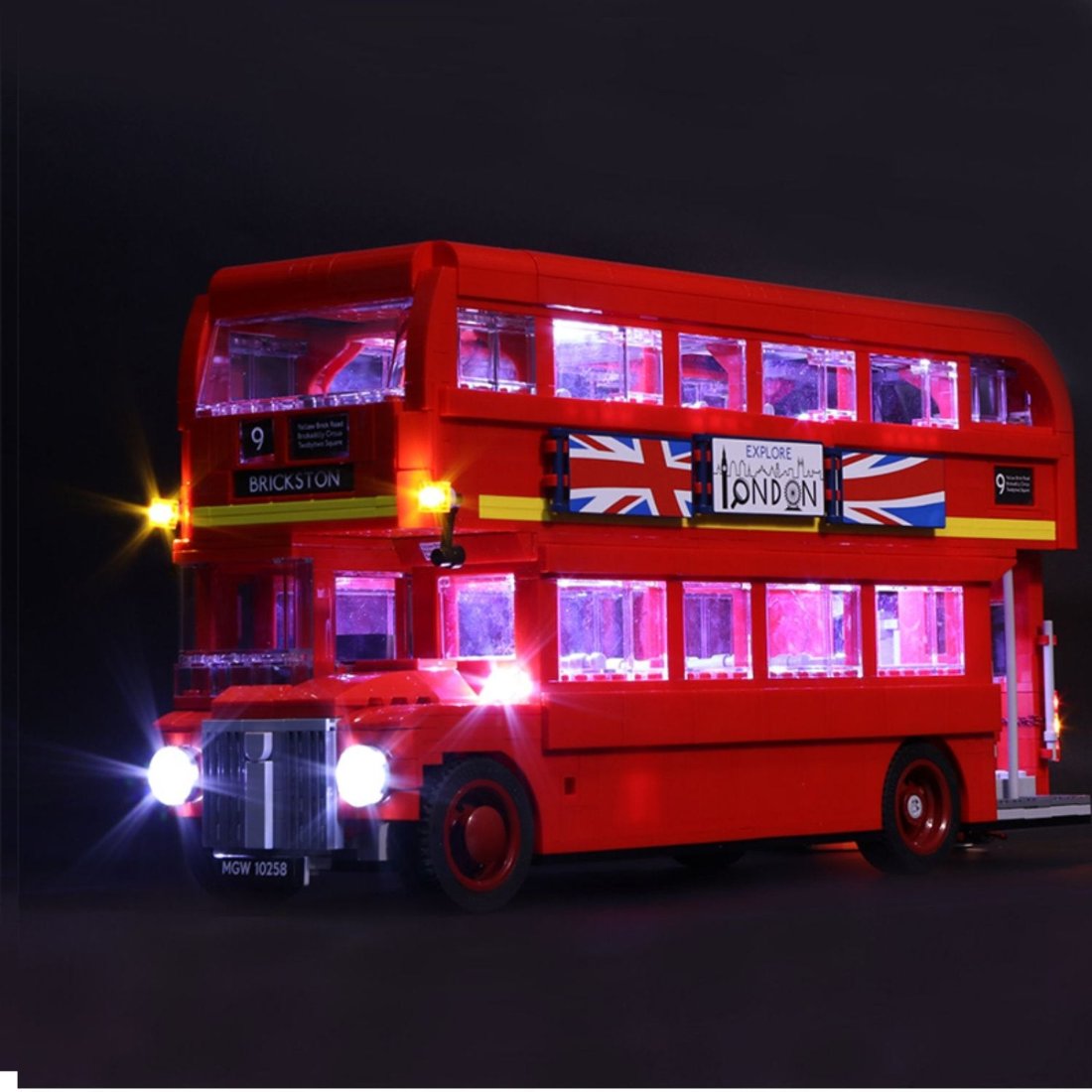 BrickBling Light Kit for LEGO Creator Expert London Bus 10258