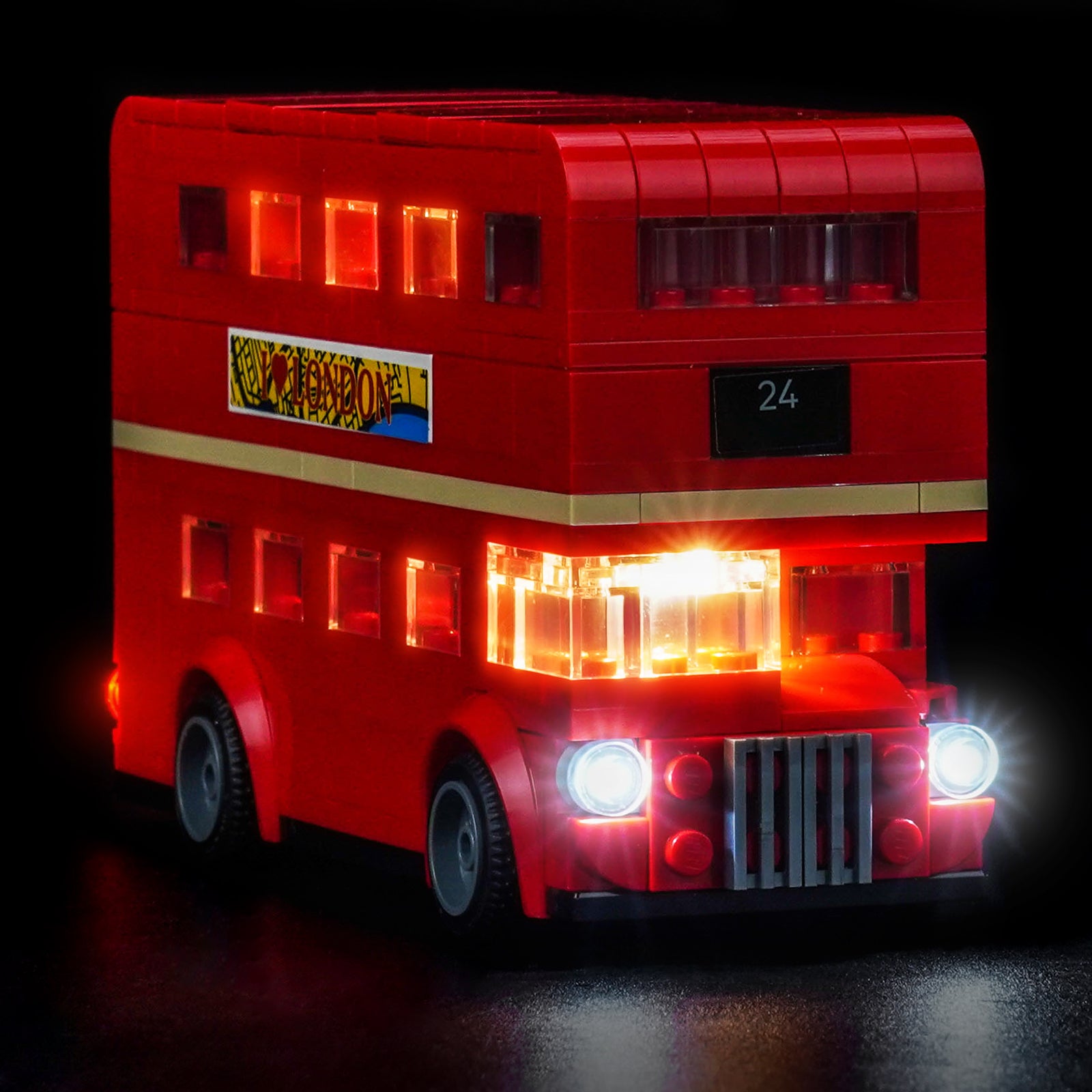 BrickBling Light Kit for LEGO London Bus 40953