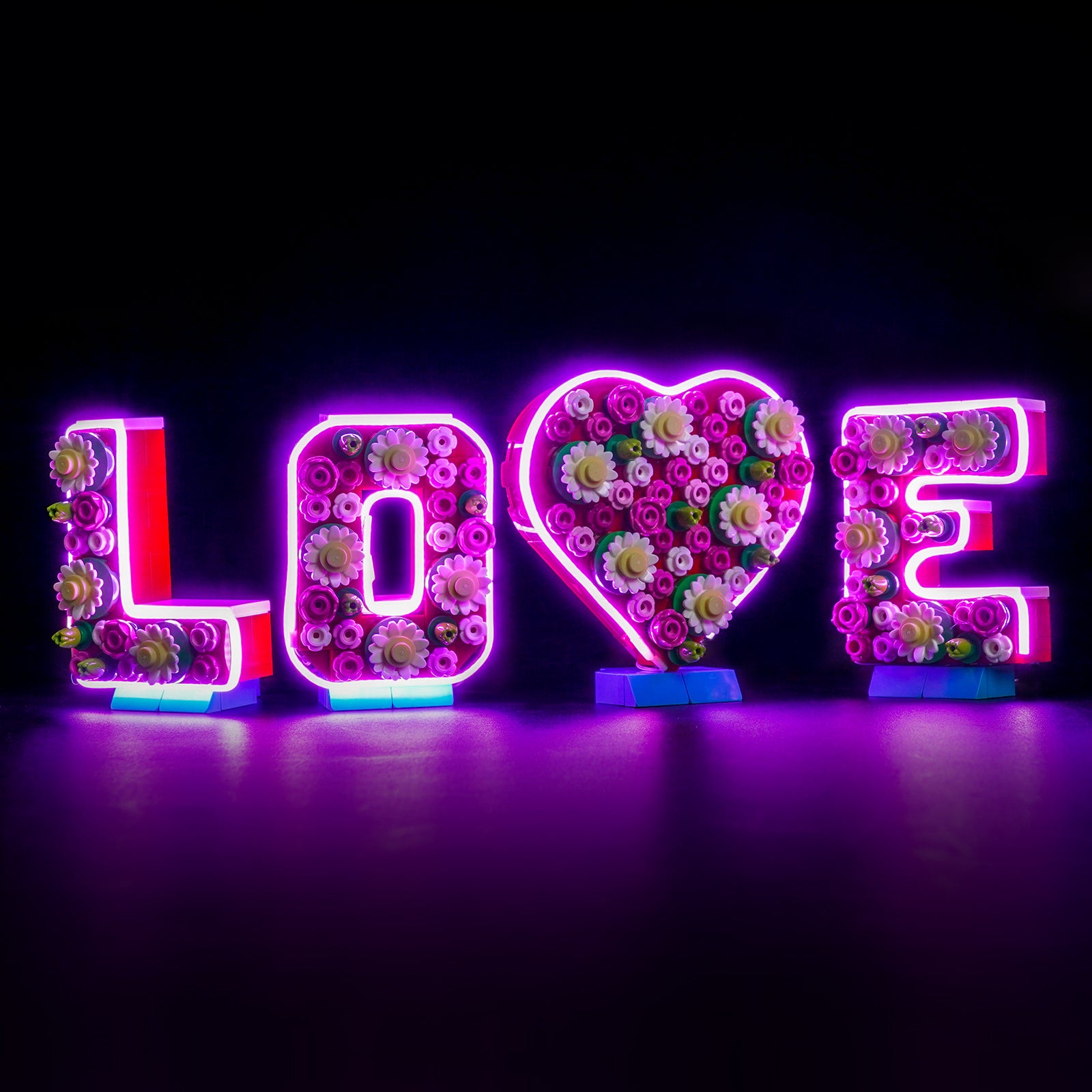 BrickBling Light Kit for LEGO Love Letters 40867