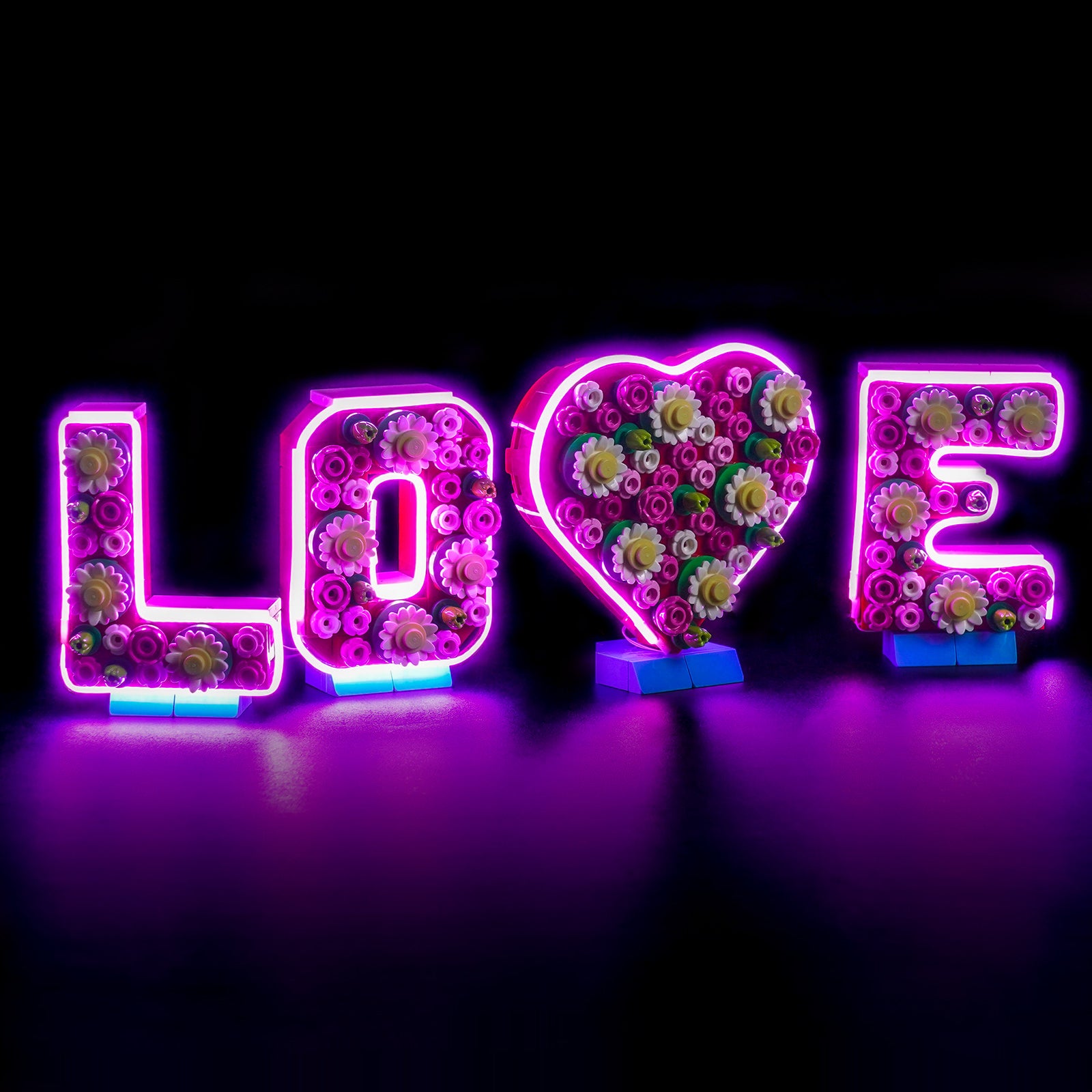 BrickBling Light Kit for LEGO Love Letters 40867