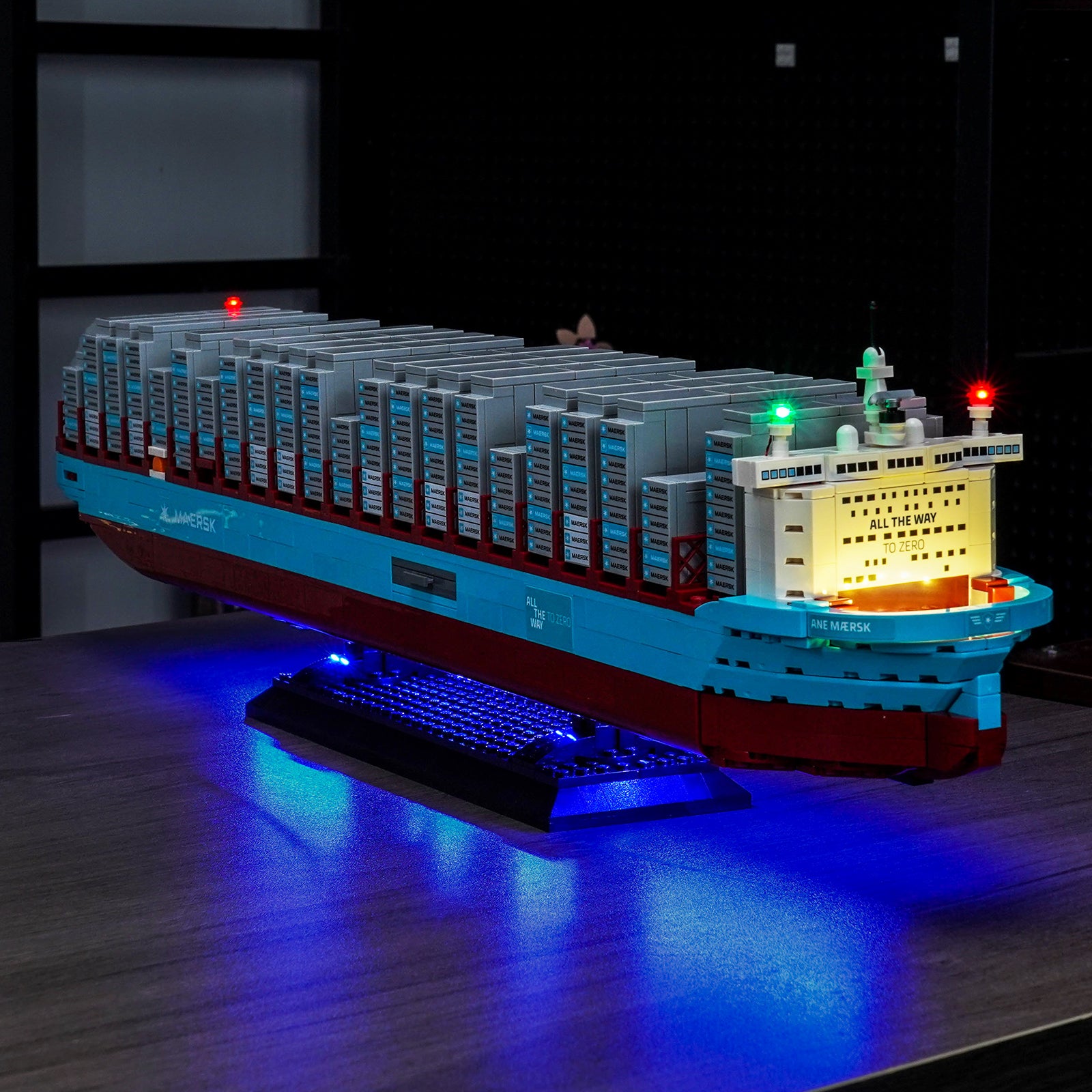 BrickBling Light Kit for LEGO Maersk Dual-Fuel Container Vessel 40955