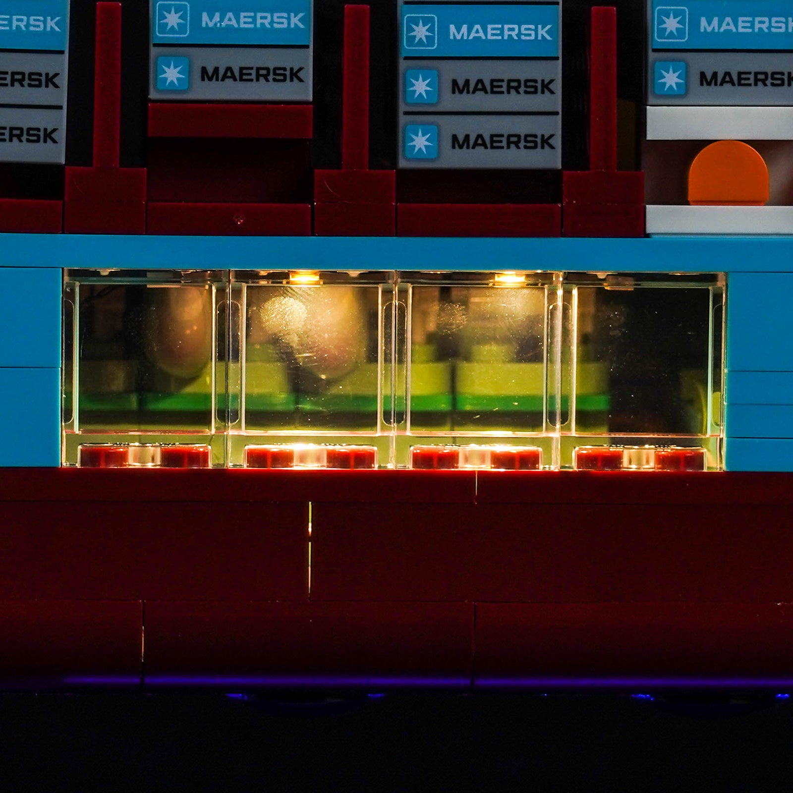 BrickBling Light Kit for LEGO Maersk Dual-Fuel Container Vessel 40955