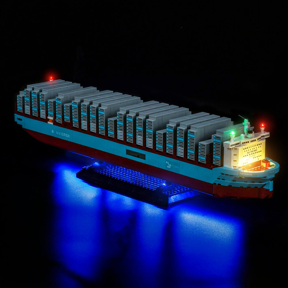 LED Light Kit for LEGO Maersk Dual-Fuel Container Vessel 40955