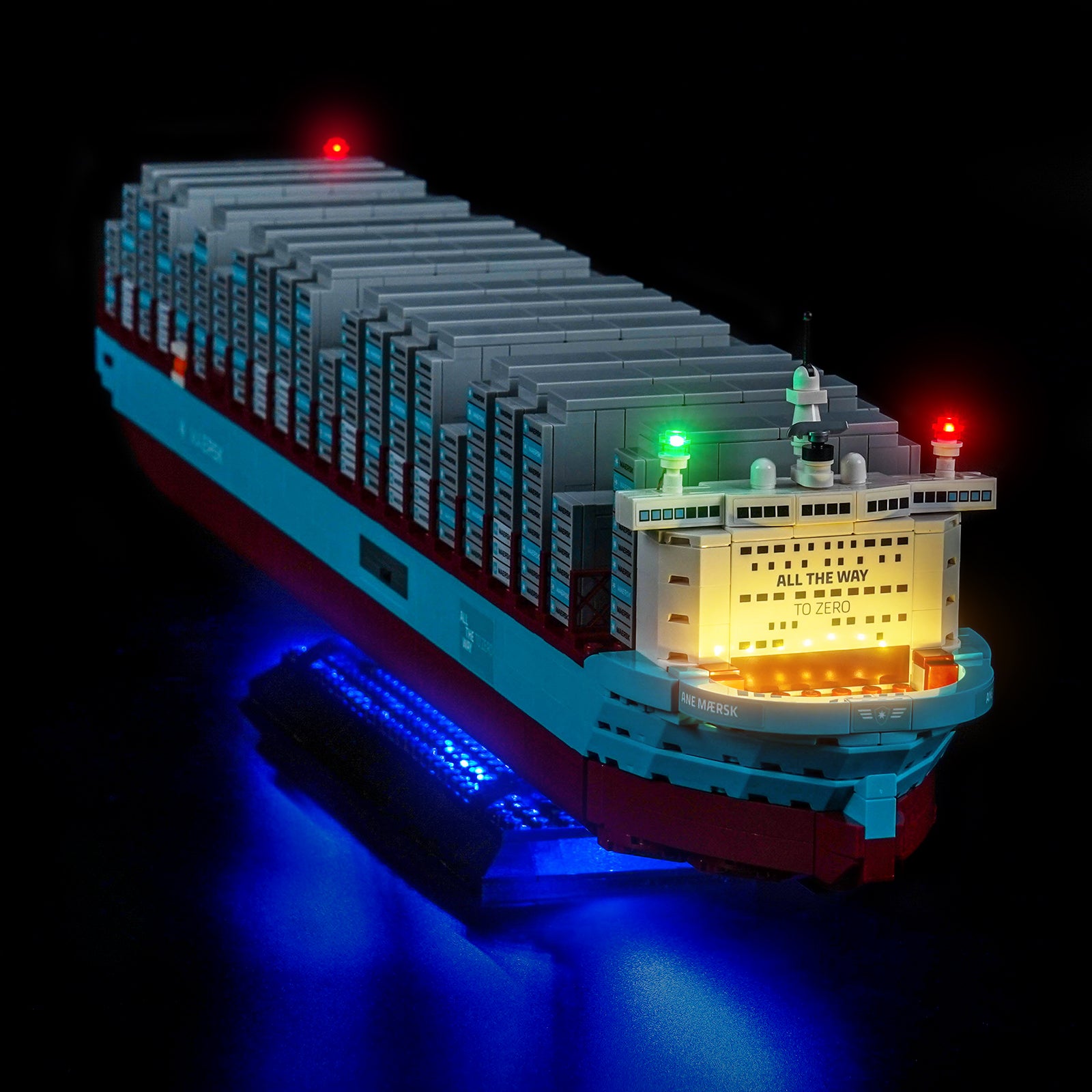 BrickBling Light Kit for LEGO Maersk Dual-Fuel Container Vessel 40955