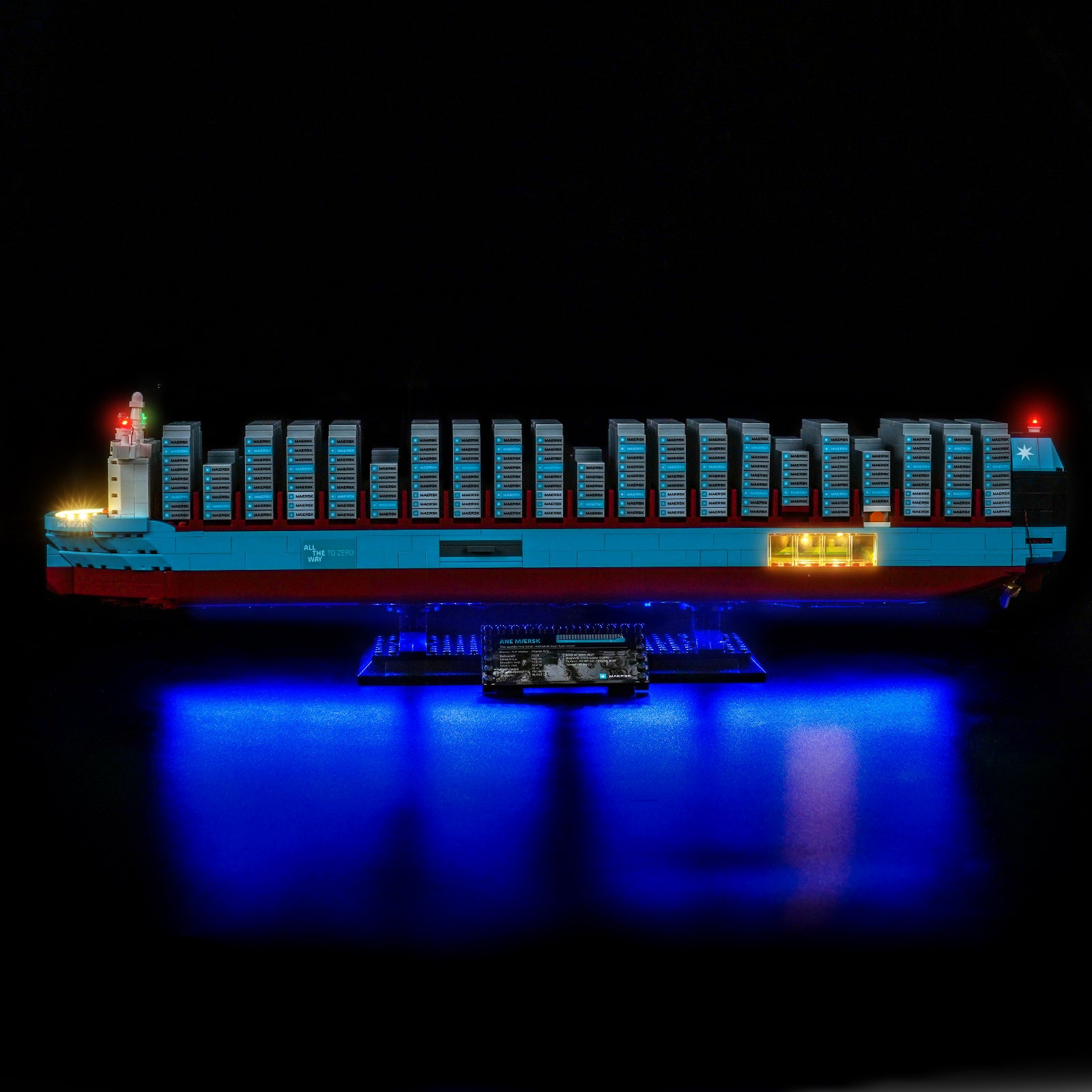 BrickBling Light Kit for LEGO Maersk Dual-Fuel Container Vessel 40955