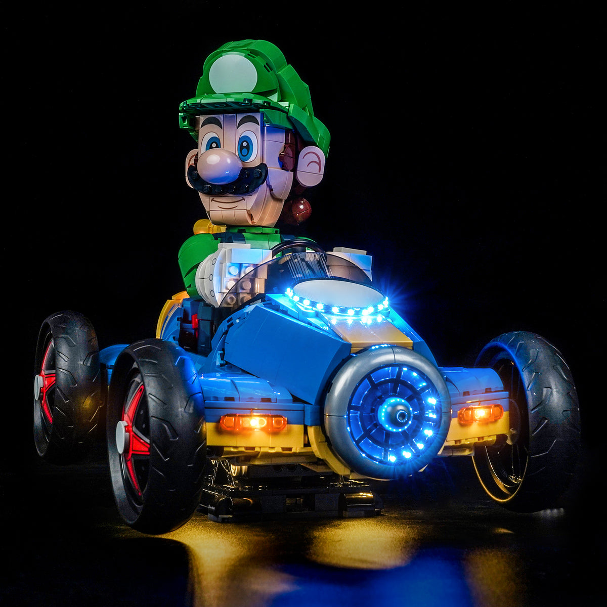 LED Light Kit for LEGO Super Mario Mario Kart™ – Luigi & Mach 8 72050