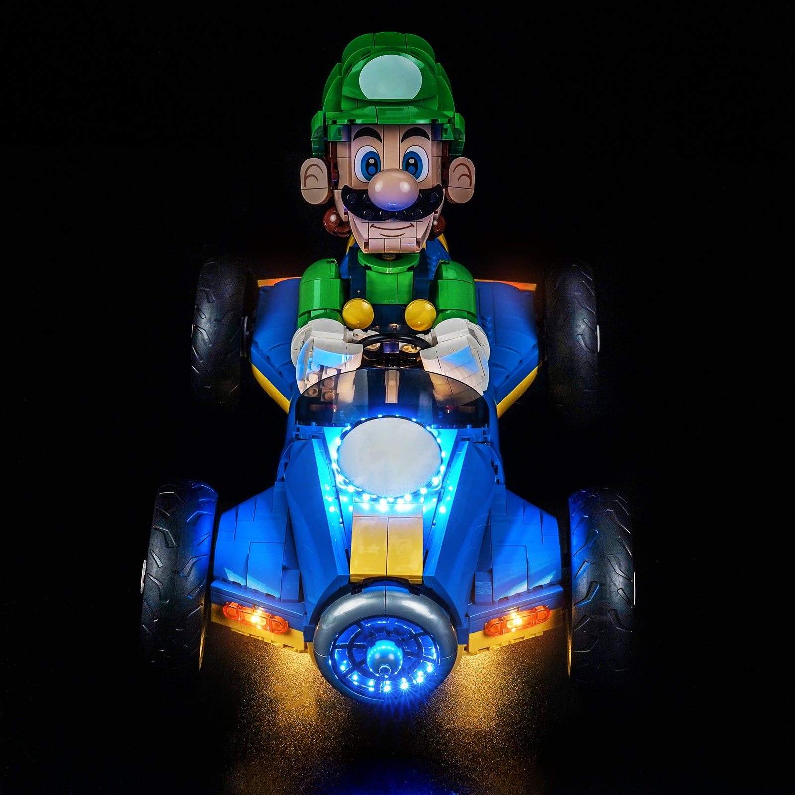 BrickBling Light Kit for LEGO Super Mario Mario Kart™ – Luigi & Mach 8 72050