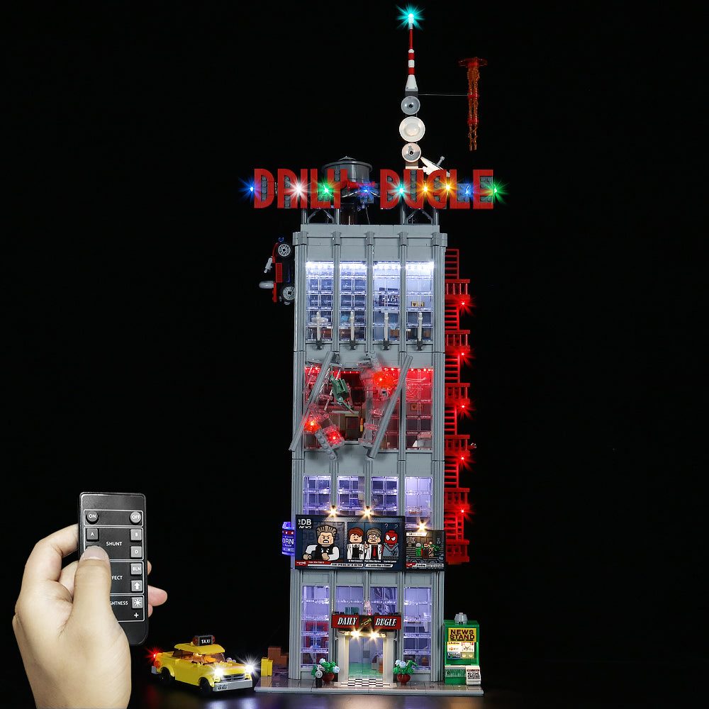 BrickBling Light Kit for LEGO Marvel Daily Bugle 76178
