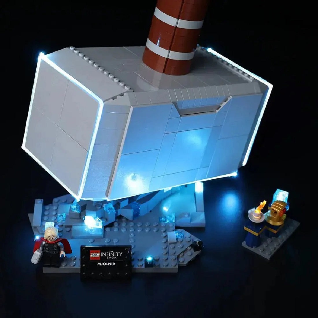 BrickBling Light Kit for LEGO  Marvel Thor's Hammer 76209