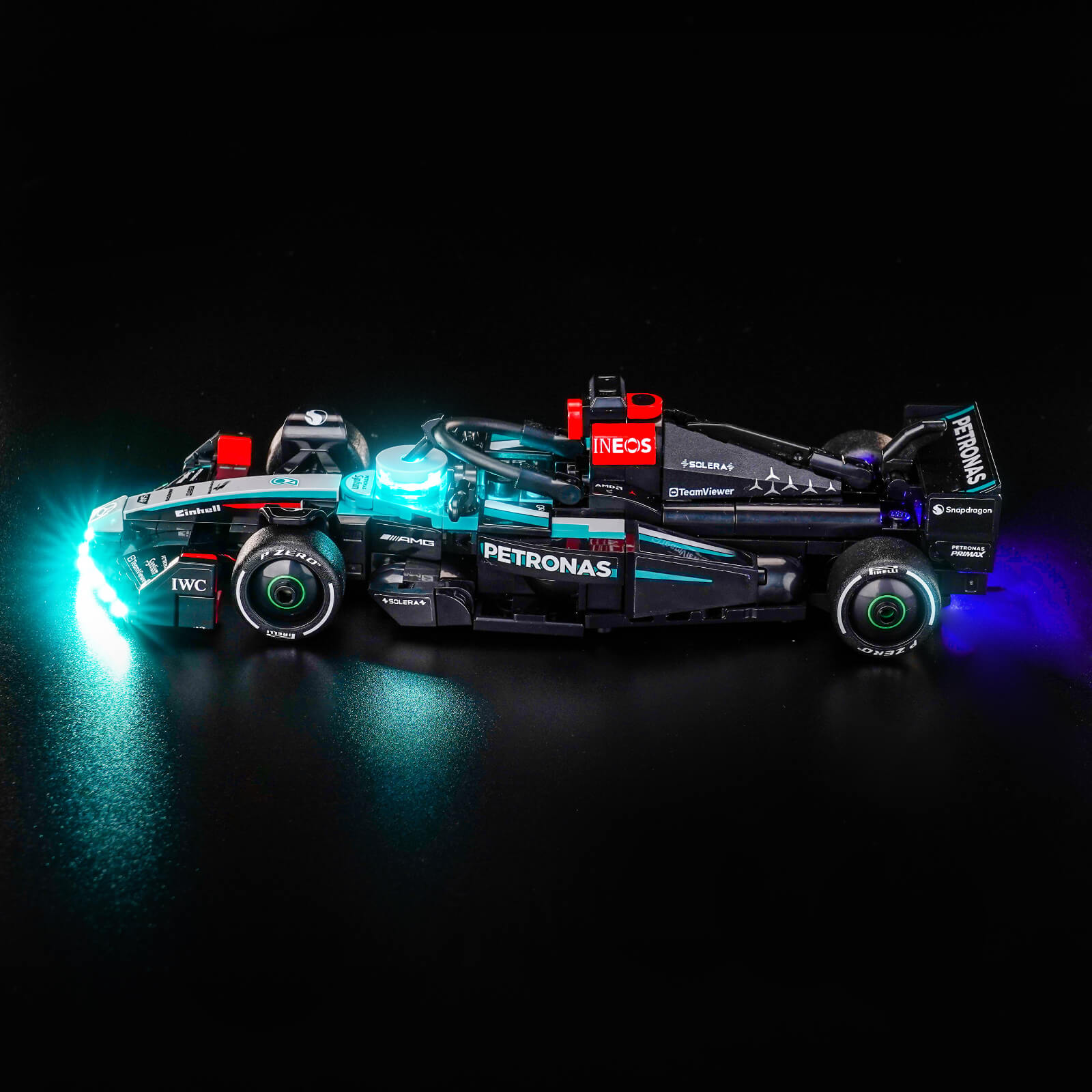 BrickBling Light Kit for LEGO Speed Champions Mercedes-AMG F1® W15 Race Car 77244