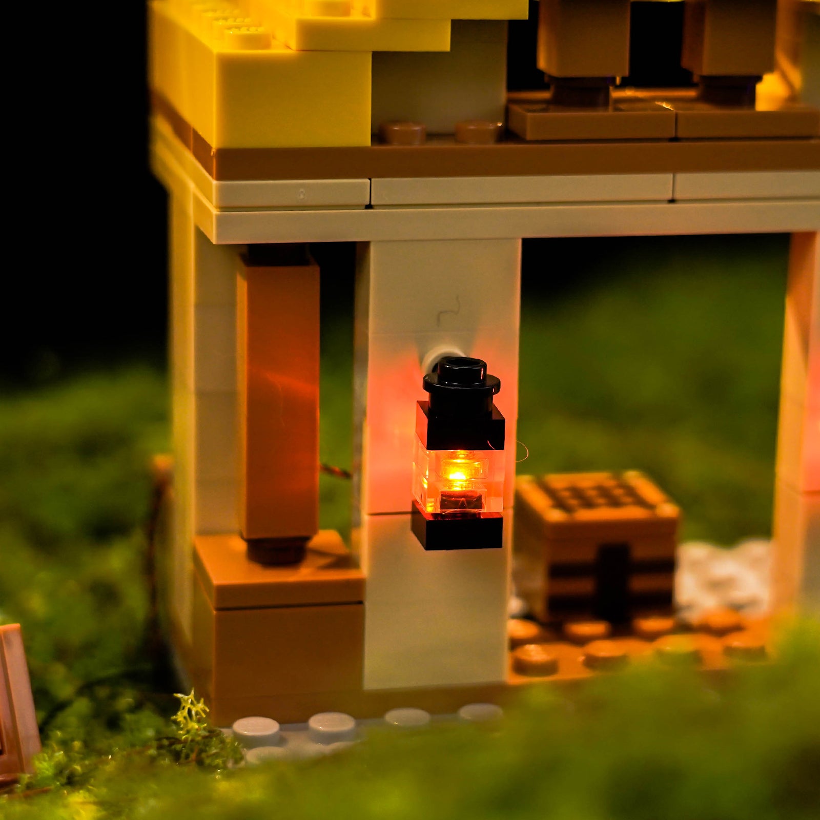 BrickBling Light Kit for LEGO  Minecraft The Ghast Balloon Village Attack 21273