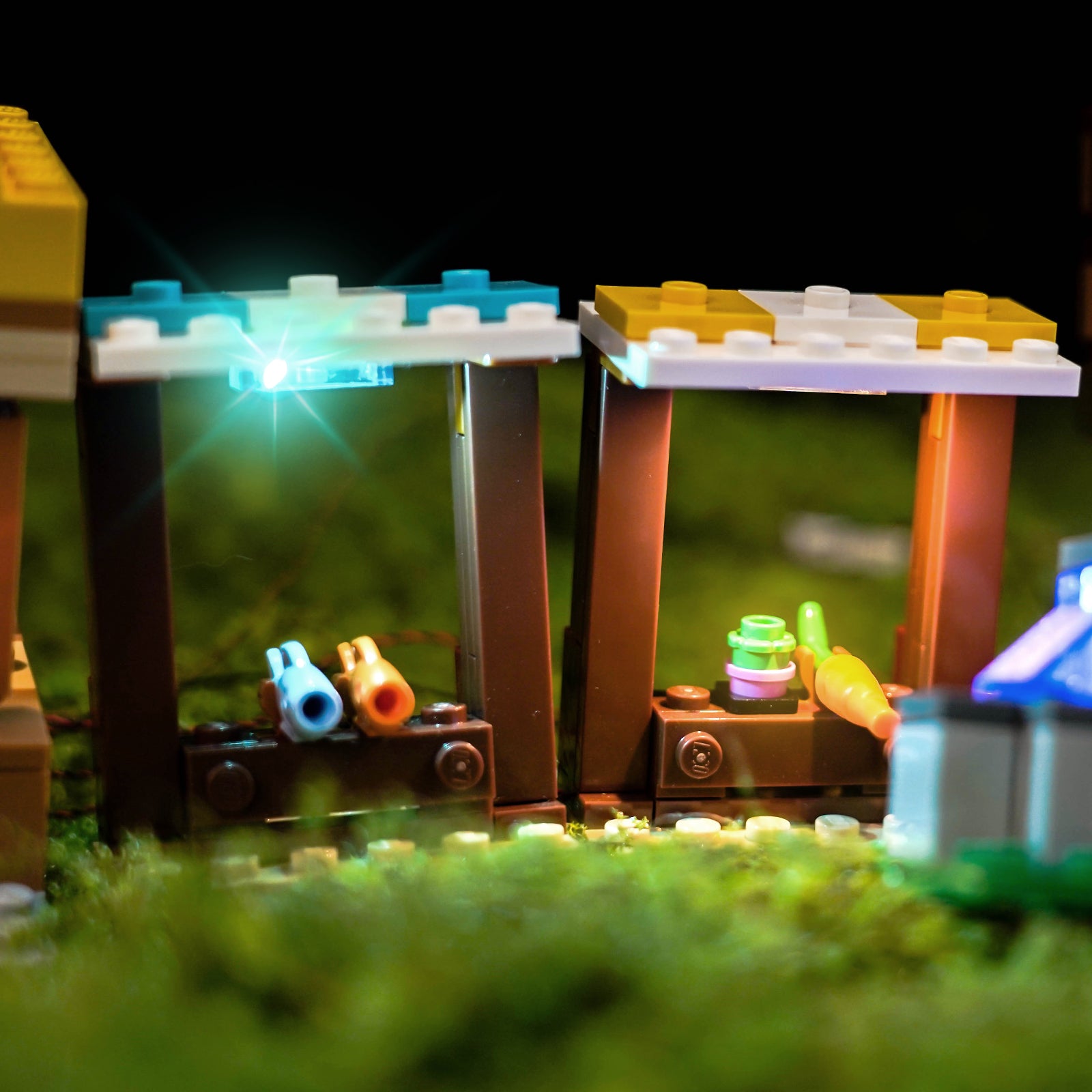 BrickBling Light Kit for LEGO  Minecraft The Ghast Balloon Village Attack 21273
