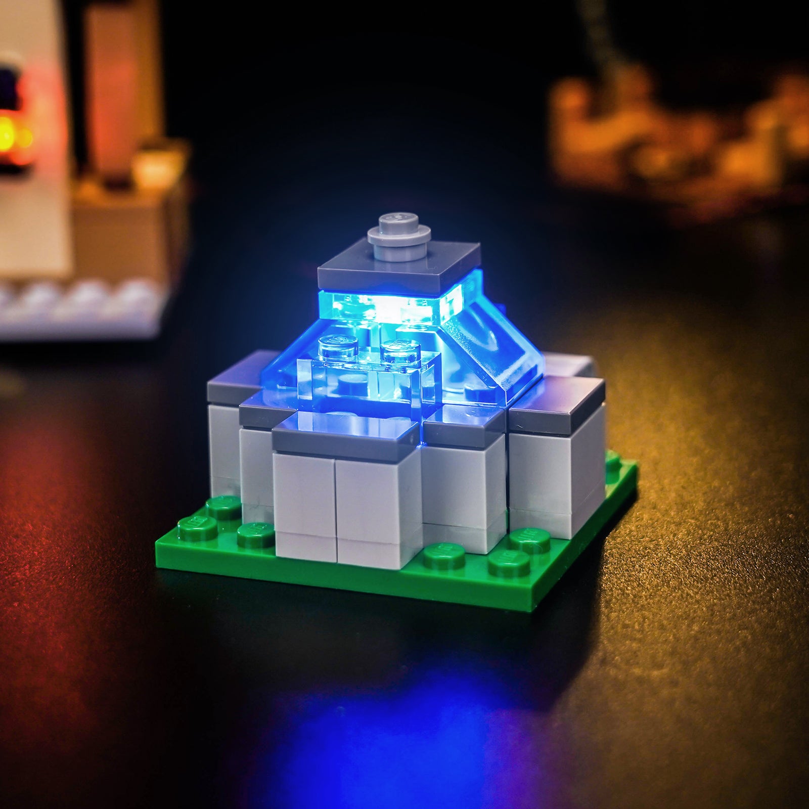 BrickBling Light Kit for LEGO  Minecraft The Ghast Balloon Village Attack 21273