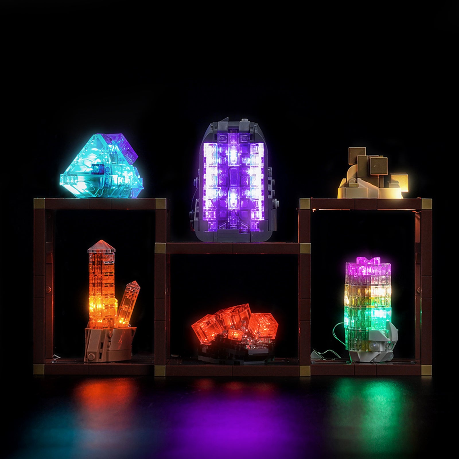 BrickBling Light Kit for LEGO Ideas Mineral Collection 21362