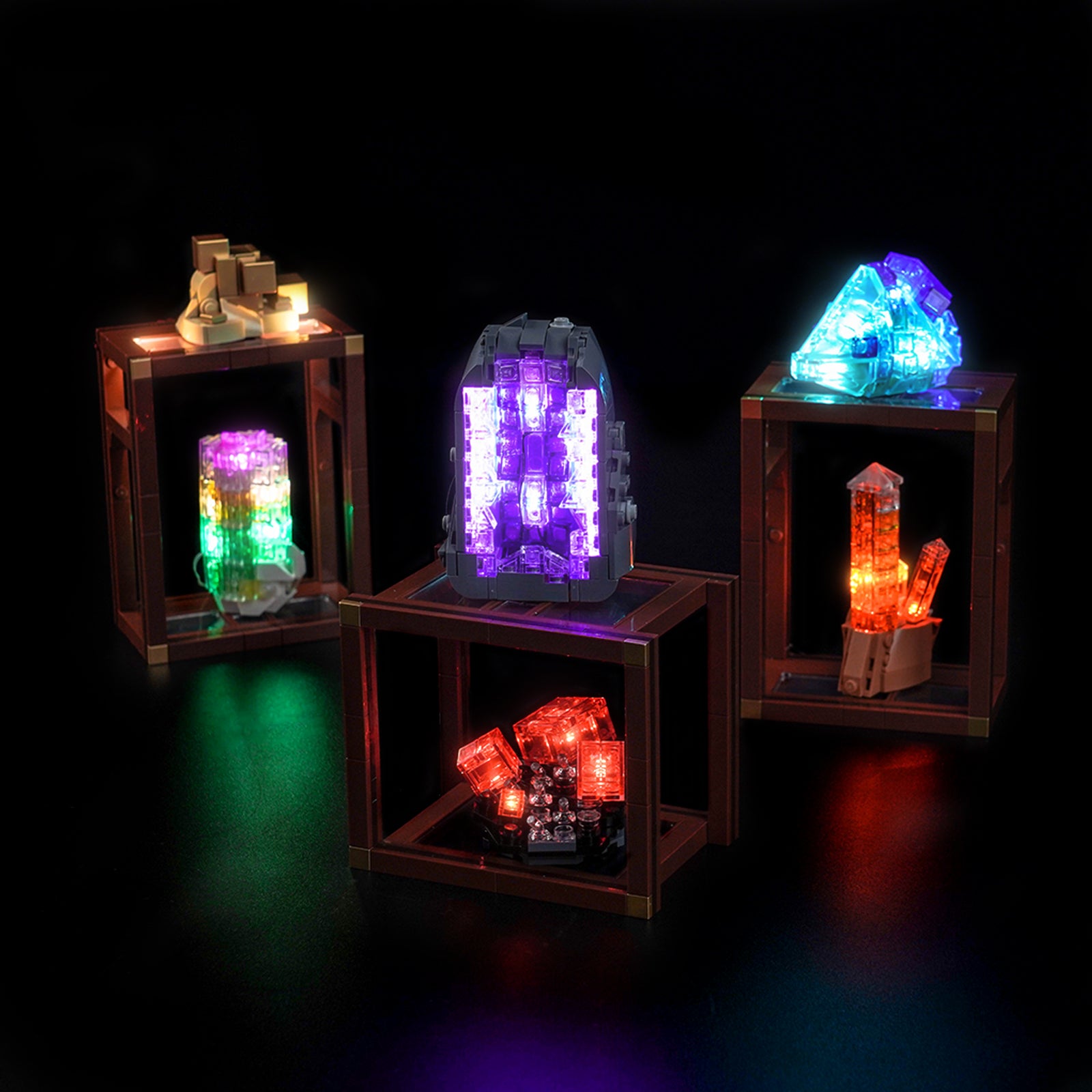 BrickBling Light Kit for LEGO Ideas Mineral Collection 21362