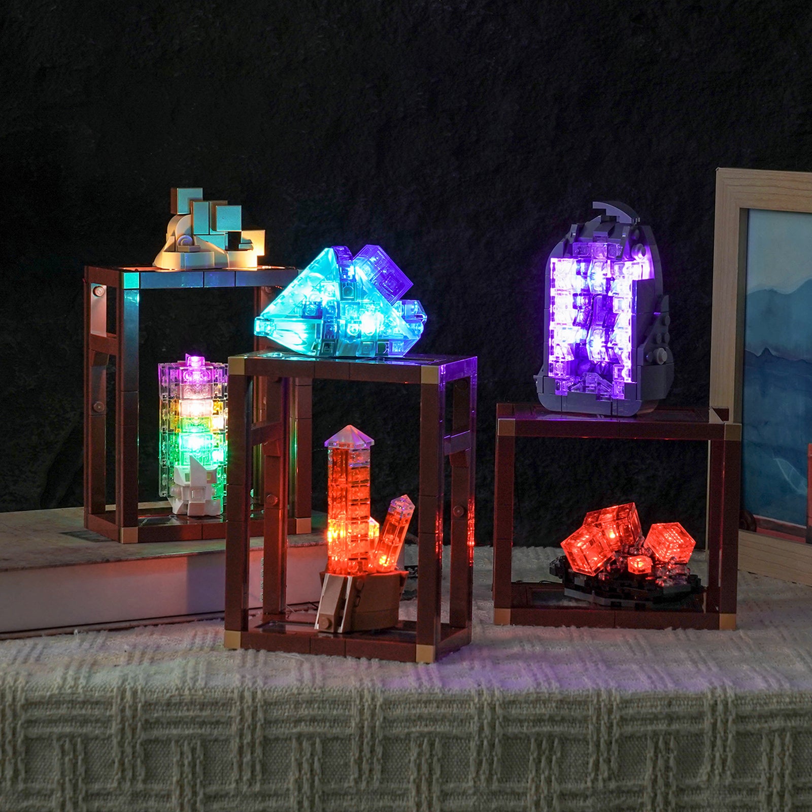 BrickBling Light Kit for LEGO Ideas Mineral Collection 21362