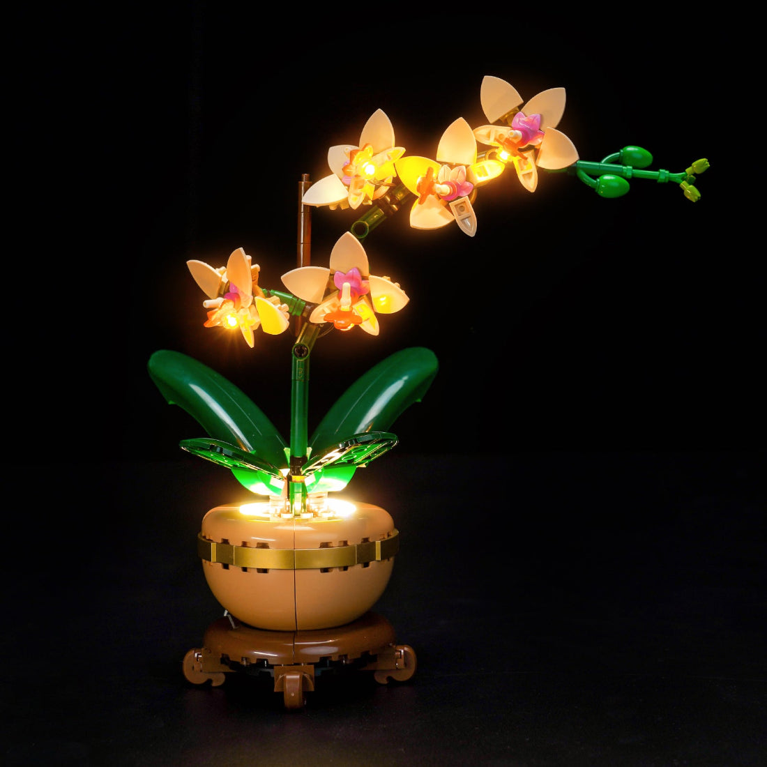 BrickBling Light Kit for LEGO The Botanical Collection Mini Orchid 10343
Classic Version - Yellow