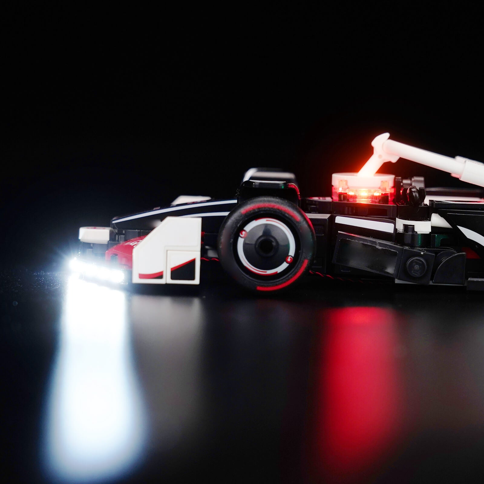 BrickBling Light Kit for LEGO Speed Champions MoneyGram Haas F1® Team VF-24 Race Car 77250