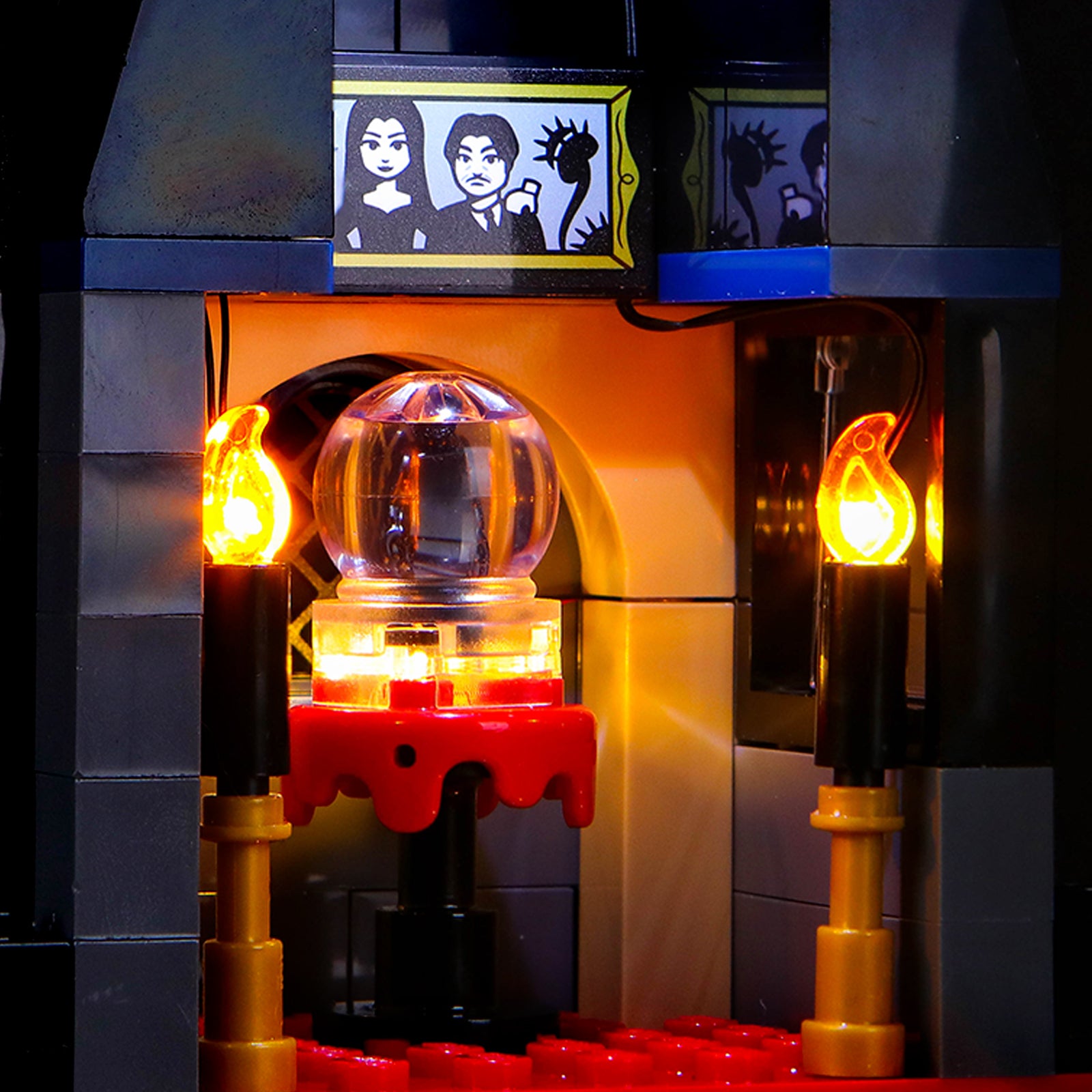 BrickBling Light Kit for LEGO Wednesday Sets Morticia's Cottage 76786