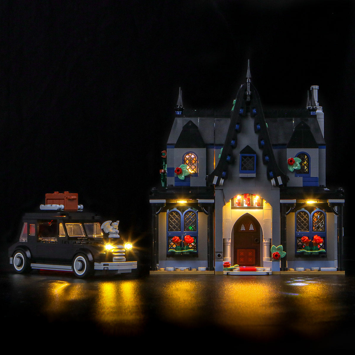 LED Light Kit for LEGO Wednesday Sets Morticia's Cottage 76786