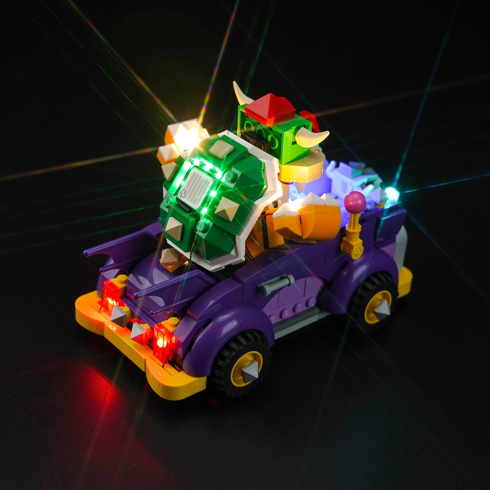 BrickBling Light Kit for LEGO Super Mario Bowser's Muscle Car Expansion Set 71431