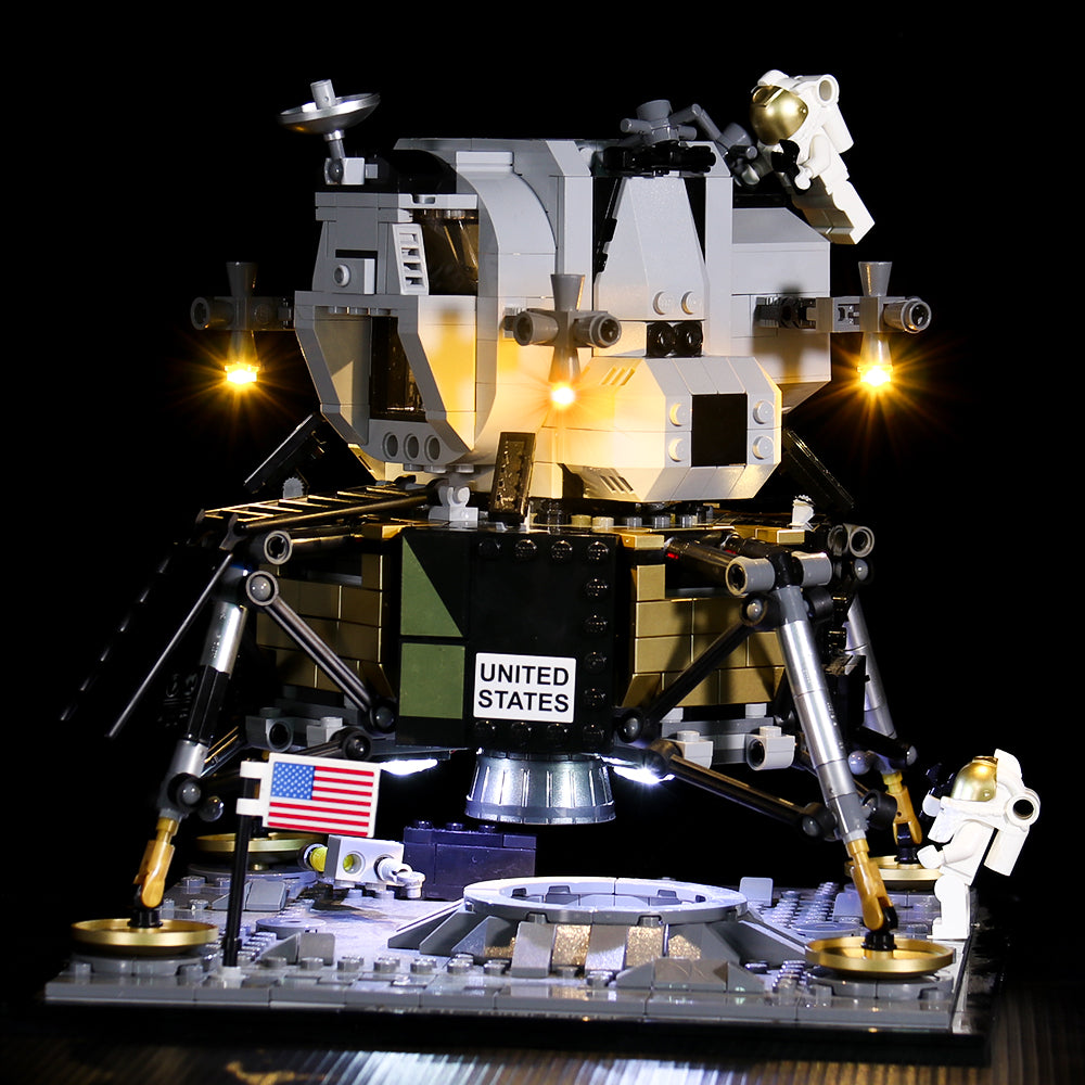 BrickBling Light Kit for LEGO Creator Expert NASA Apollo 11 Lunar Lander 10266