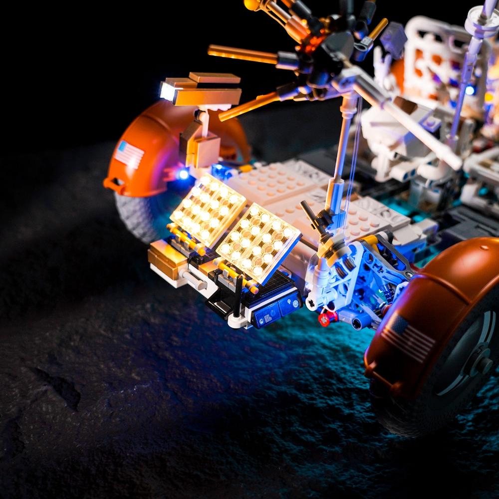 BrickBling Light Kit for LEGO Technic NASA Apollo Lunar Roving Vehicle - LRV 42182