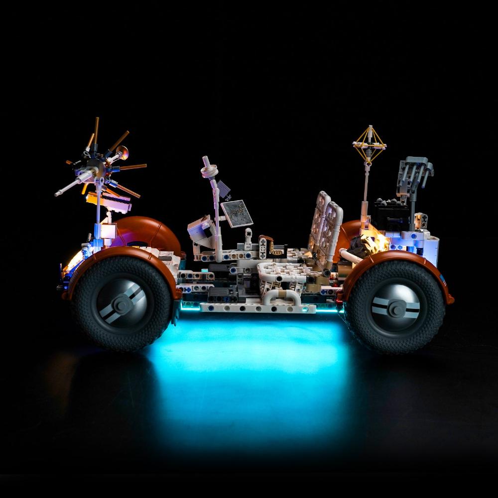 BrickBling Light Kit for LEGO Technic NASA Apollo Lunar Roving Vehicle - LRV 42182