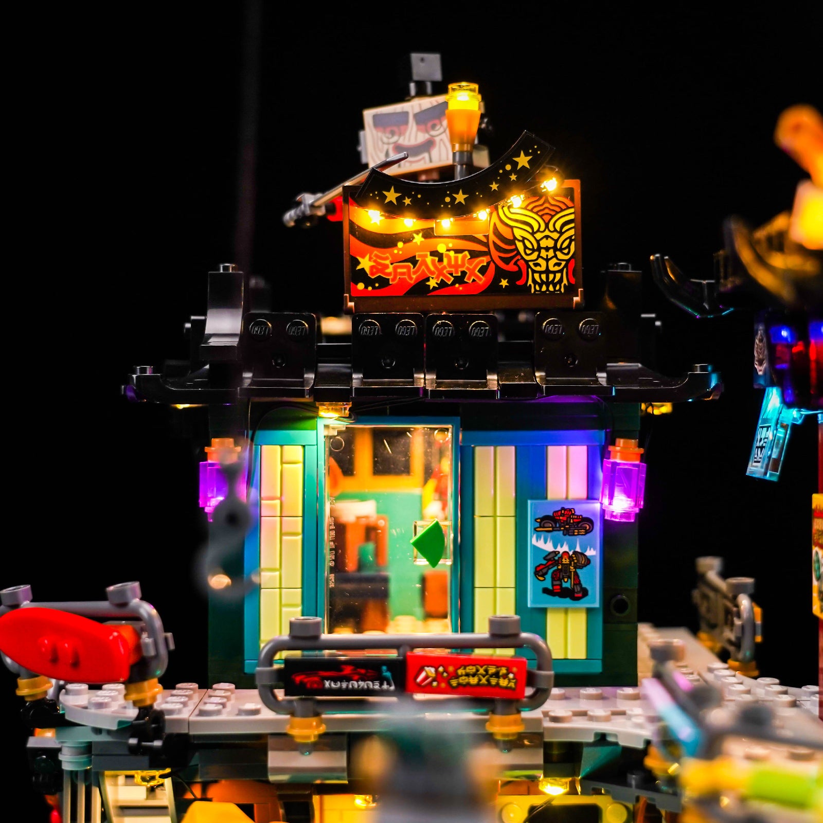BrickBling Light Kit for LEGO NINJAGO NINJAGO® City Workshops 71837