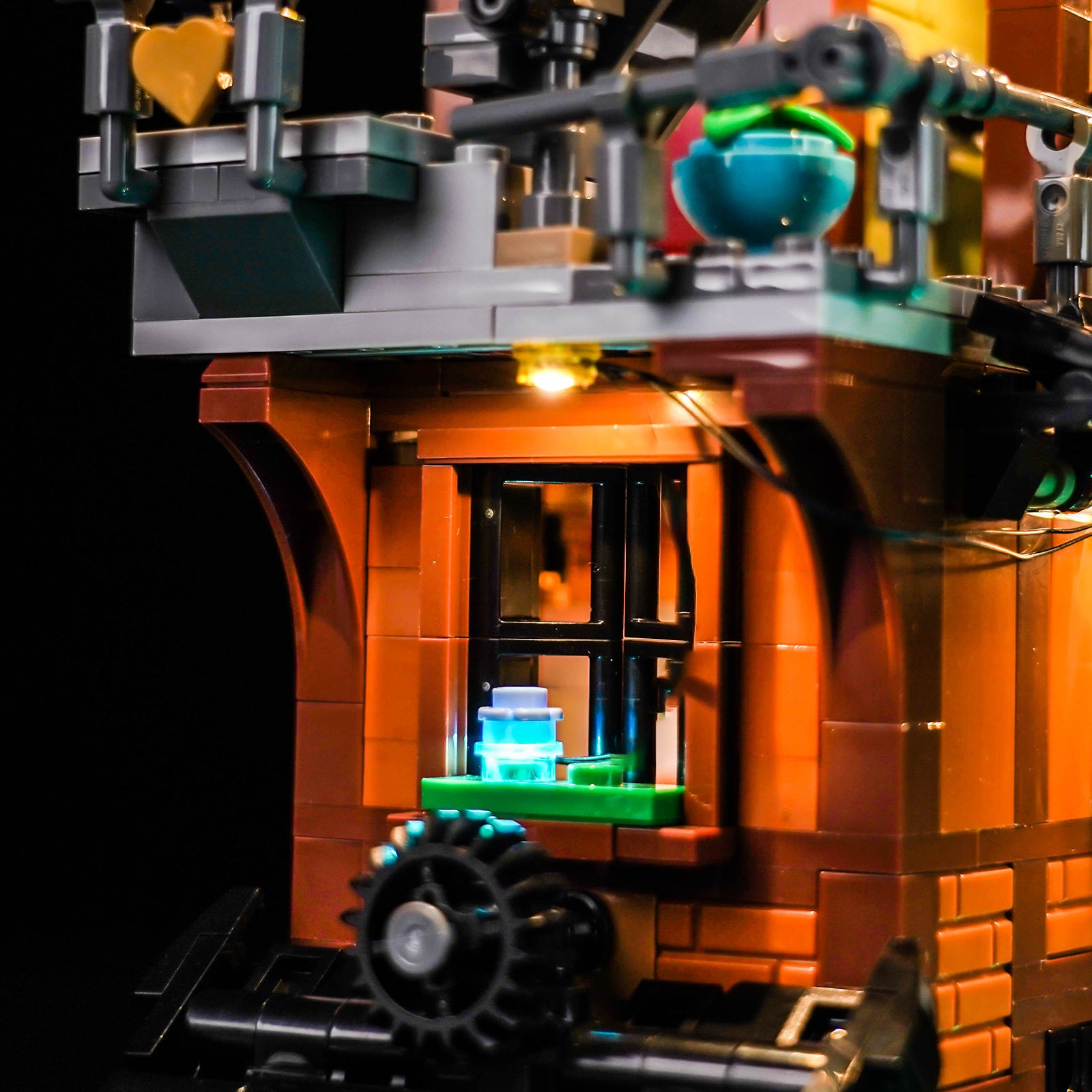 BrickBling Light Kit for LEGO NINJAGO NINJAGO® City Workshops 71837