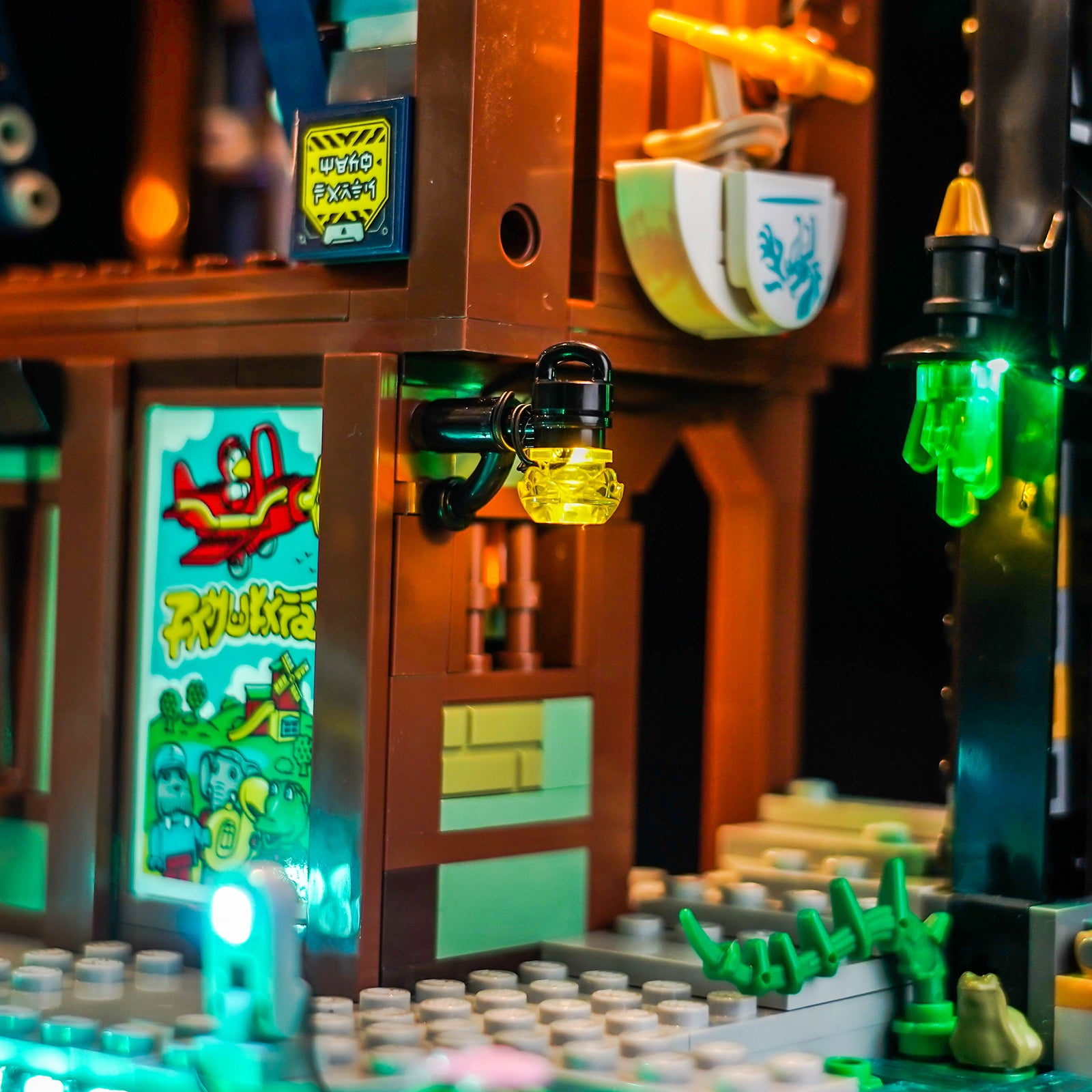 BrickBling Light Kit for LEGO NINJAGO NINJAGO® City Workshops 71837